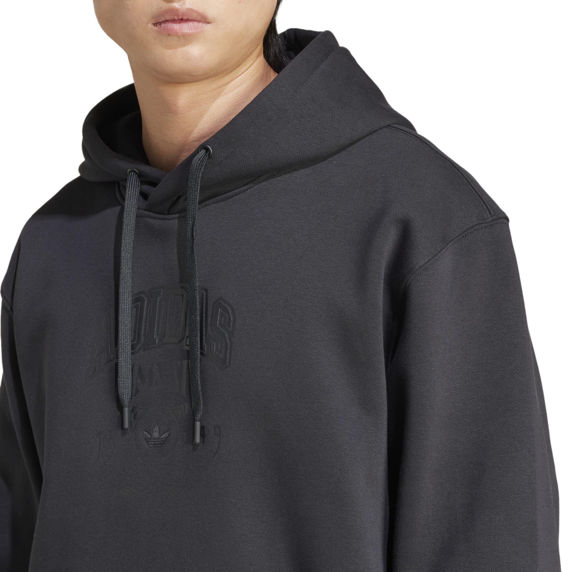 Hooded 1 Sweatshirt, Black, A901_ONE, large image number 5