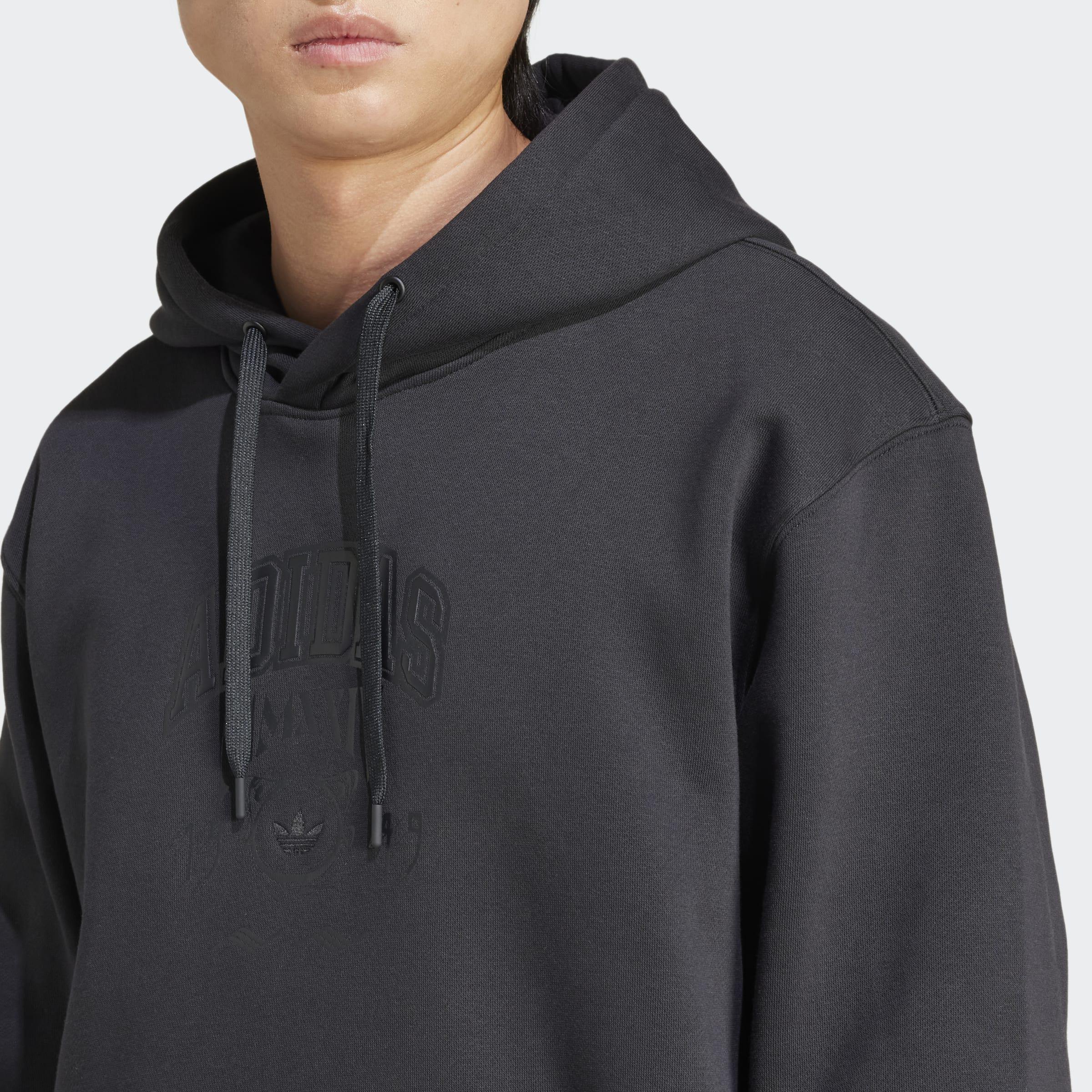 Hooded 1 Sweatshirt, Black, A901_ONE, large image number 10