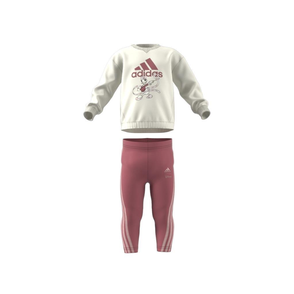 Unisex Kids Disney Minnie and Daisy Joggers, White, A901_ONE, large image number 8