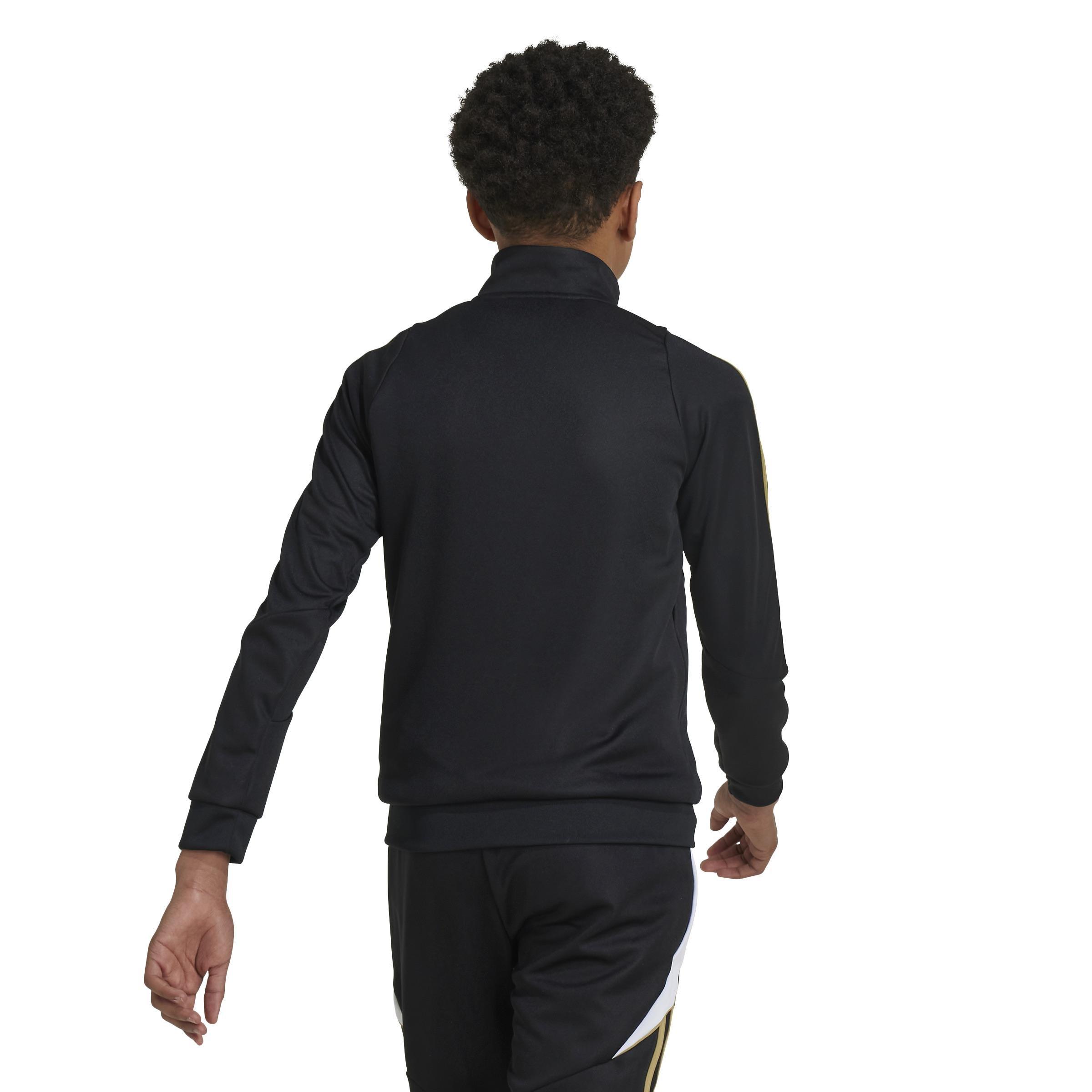 Unisex Kids Messi Track Suit Track Top, Black, , large image number 2
