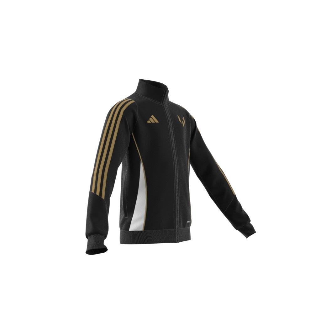 Unisex Kids Messi Track Suit Track Top, Black, , large image number 12