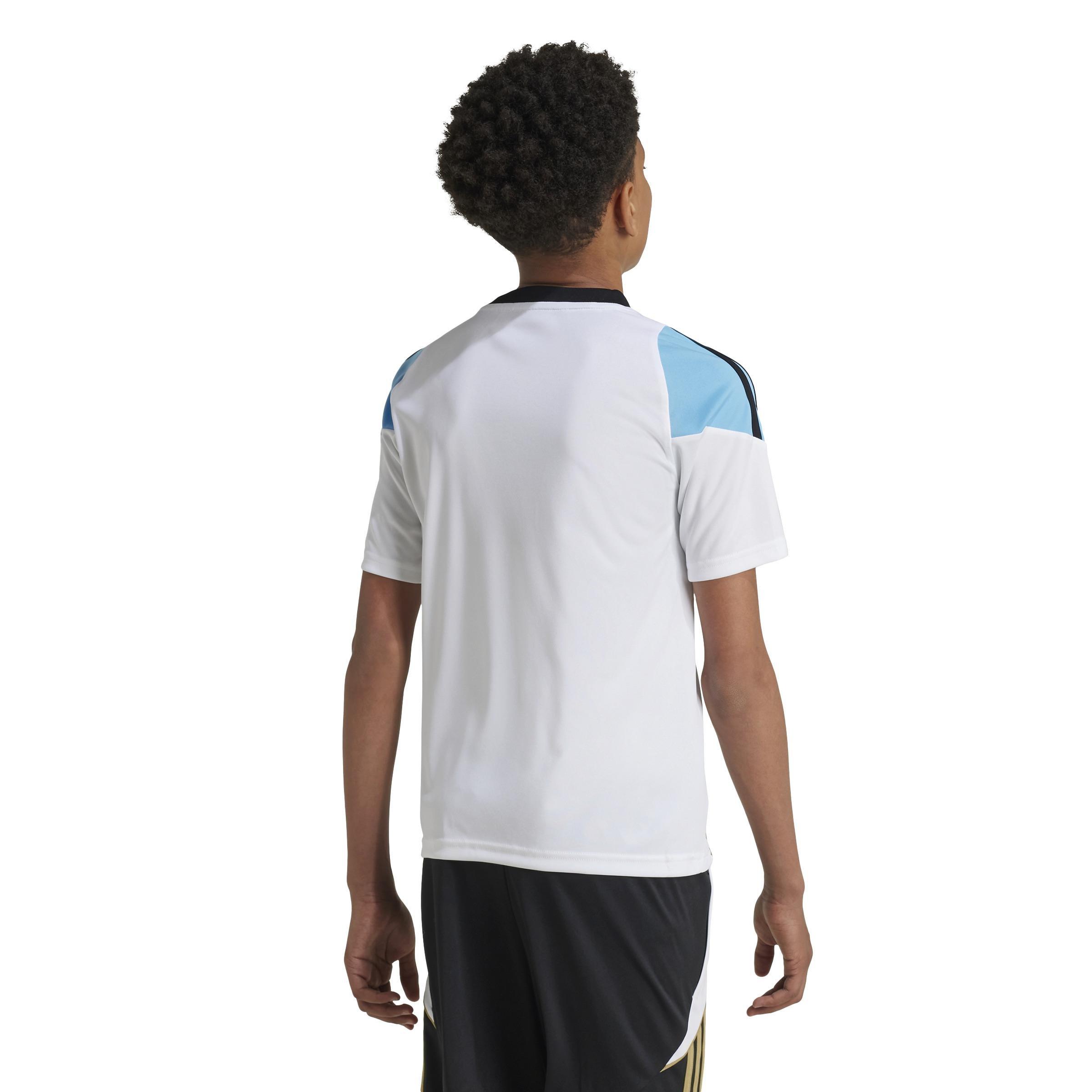 Unisex Kids Messi Training Jersey, White, , large image number 2