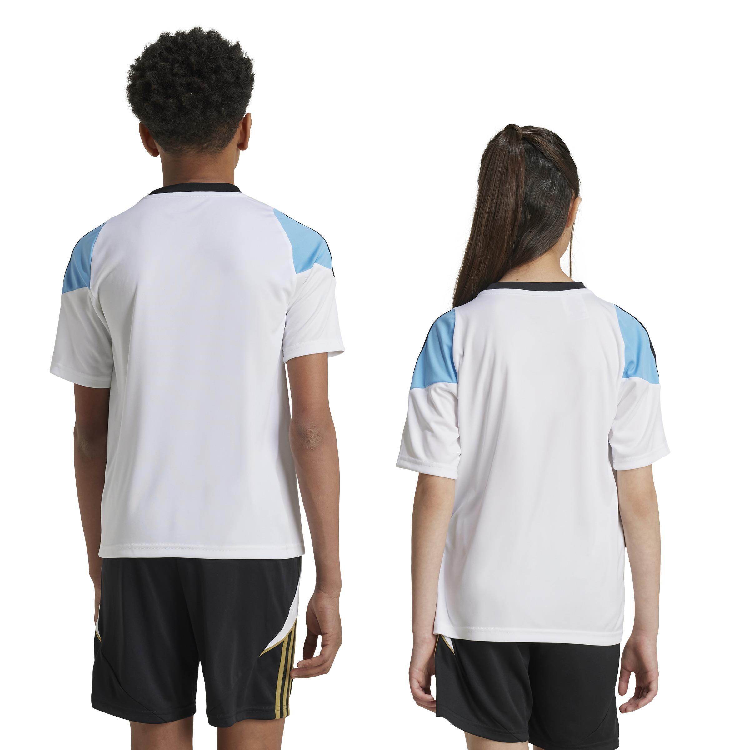 Unisex Kids Messi Training Jersey, White, , large image number 3
