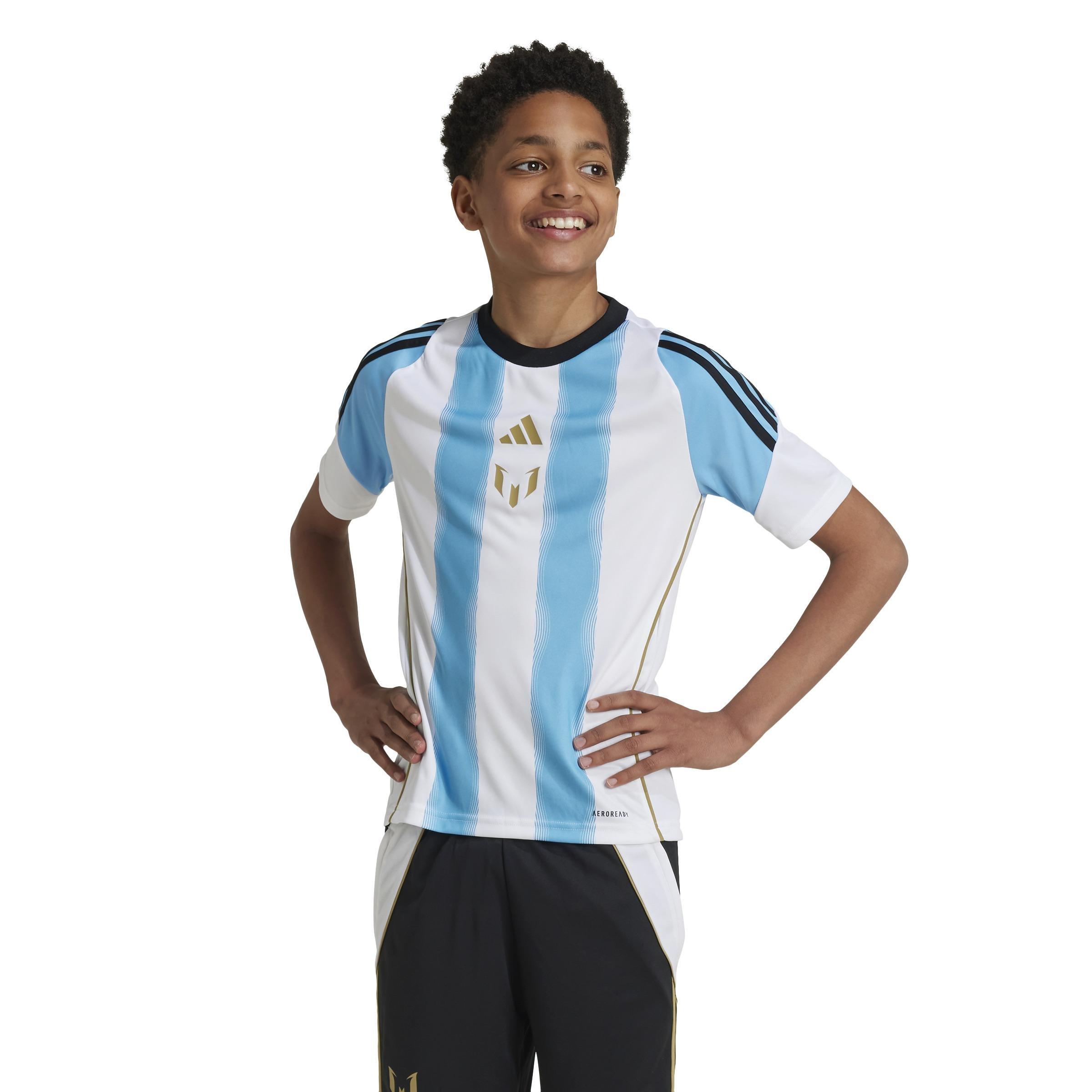 Unisex Kids Messi Training Jersey, White, , large image number 11