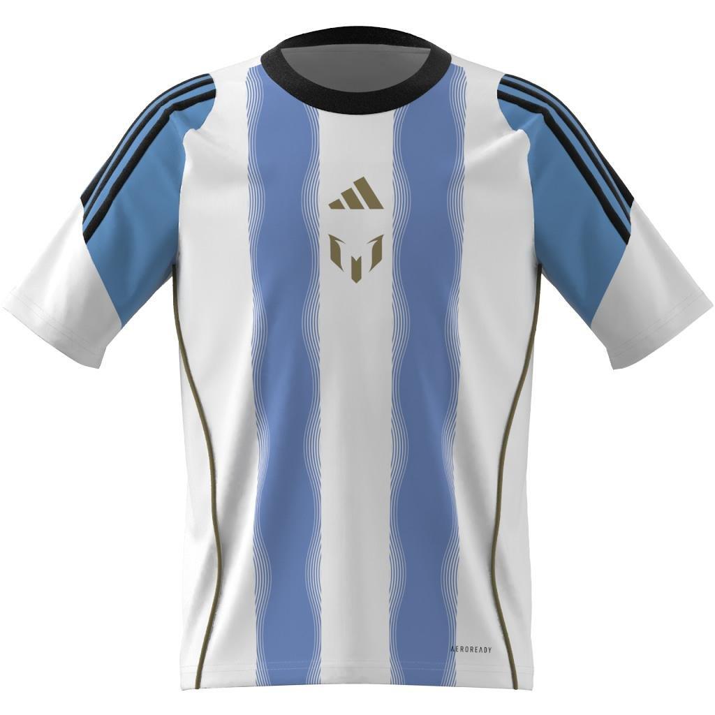 Unisex Kids Messi Training Jersey, White, , large image number 14