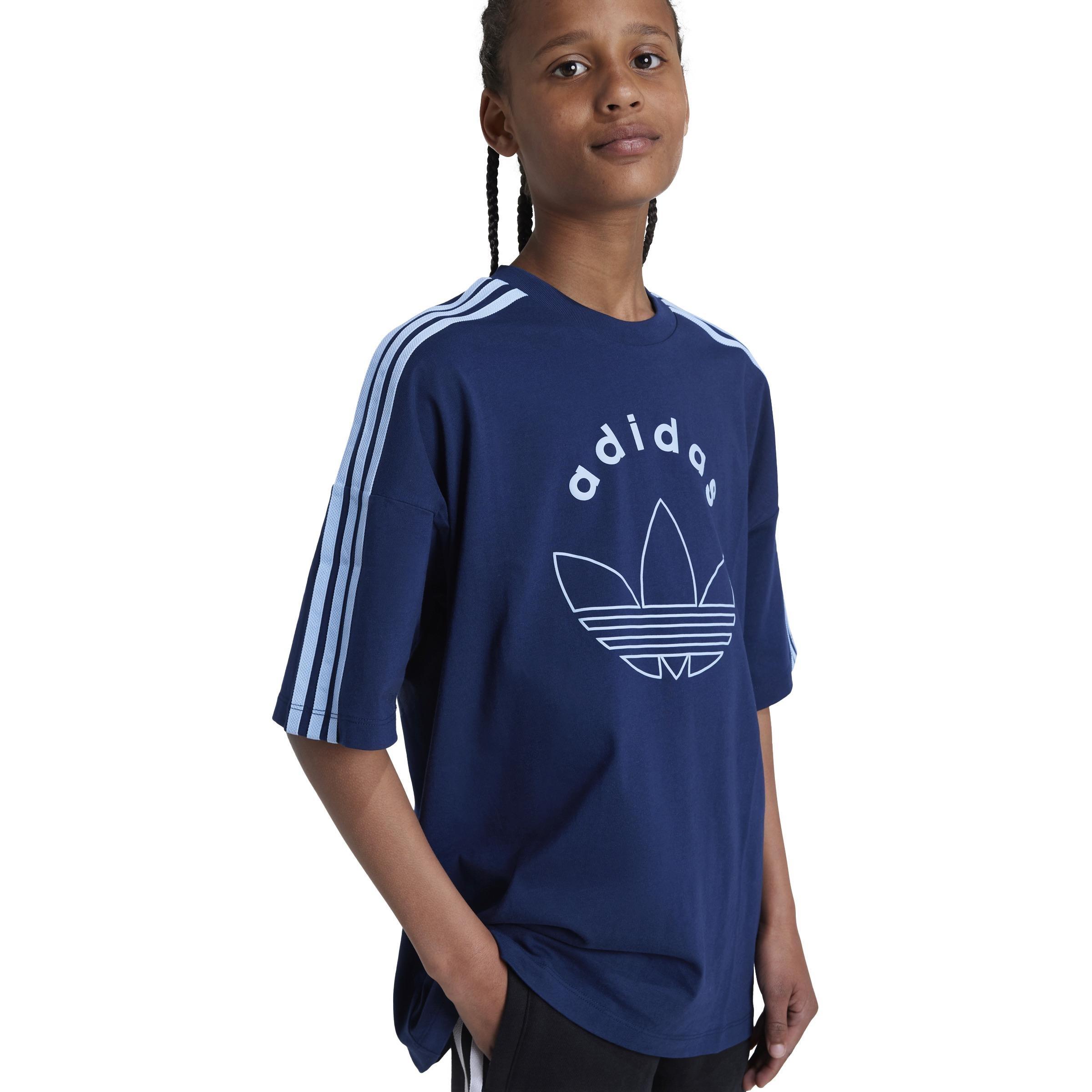 Unisex Kids Graphic T-Shirt, Blue, A901_ONE, large image number 5