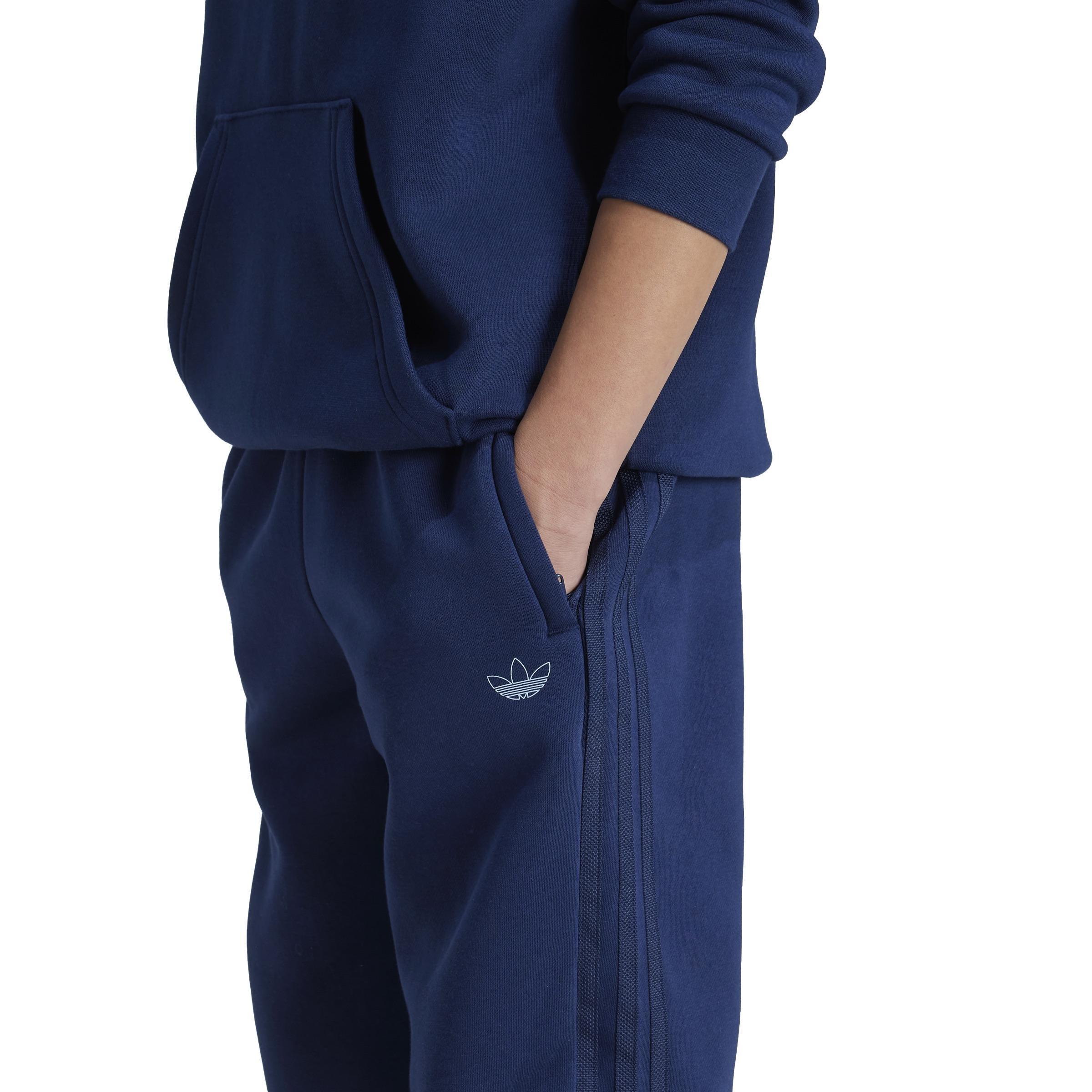 Unisex Kids Graphic Sweat Joggers, Blue, A901_ONE, large image number 4