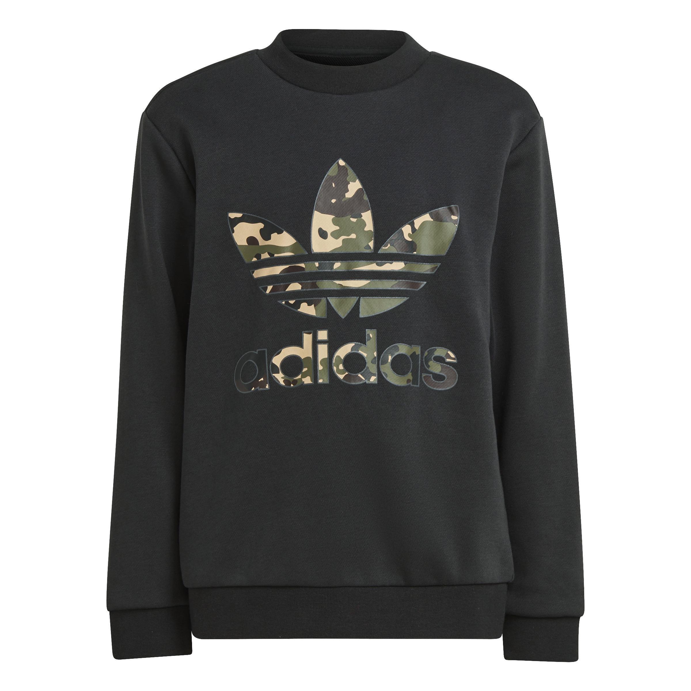 Unisex Kids Graphics Crew Set, Black, , large image number 6