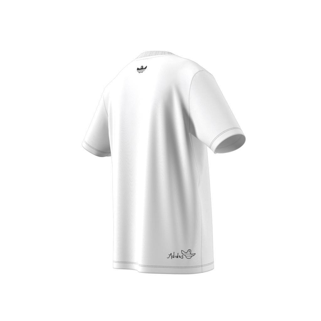 Unisex Kids Shmoofoil Graphic T-Shirt, White, A901_ONE, large image number 12