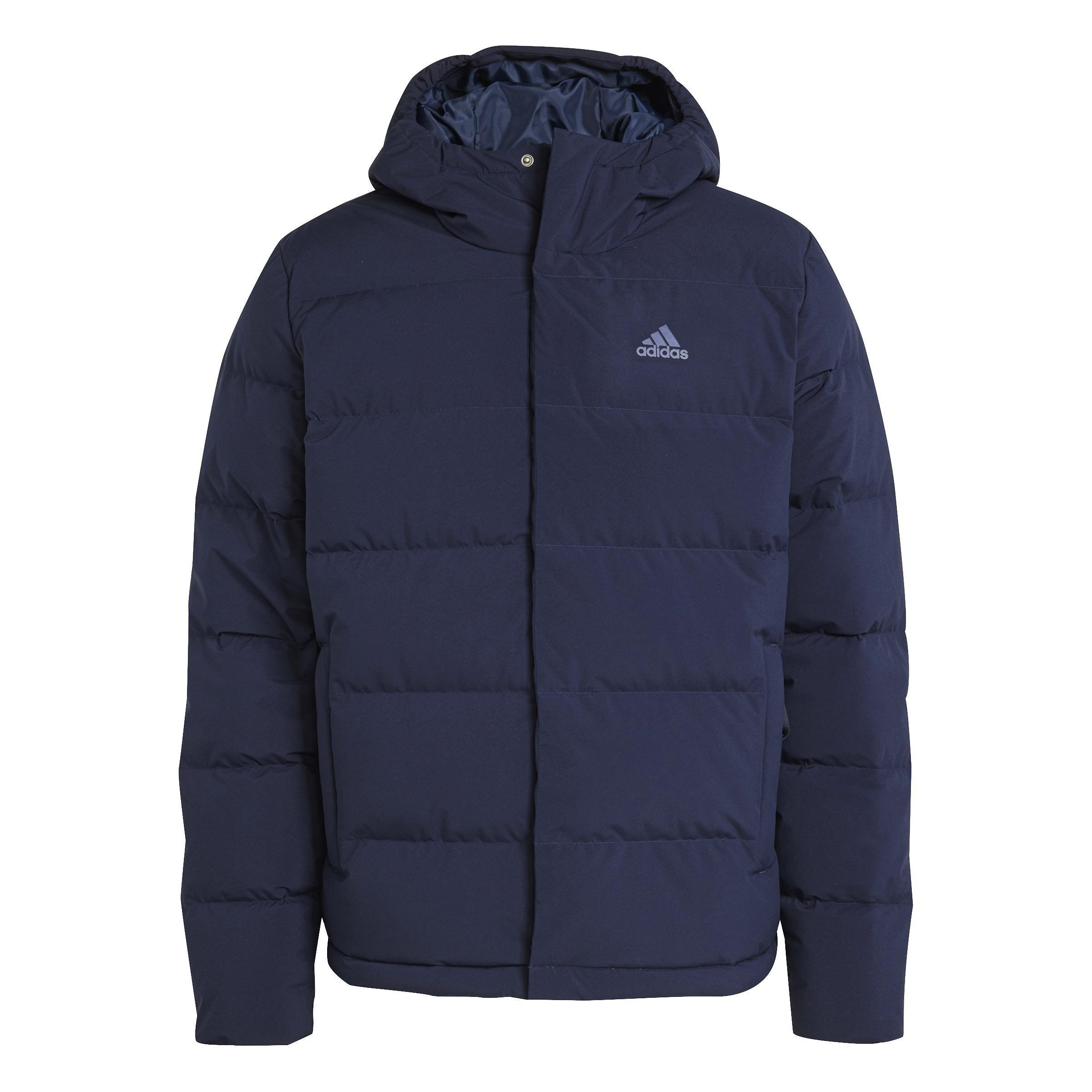 Helionic Hooded Down Jacket, Blue, , large image number 0