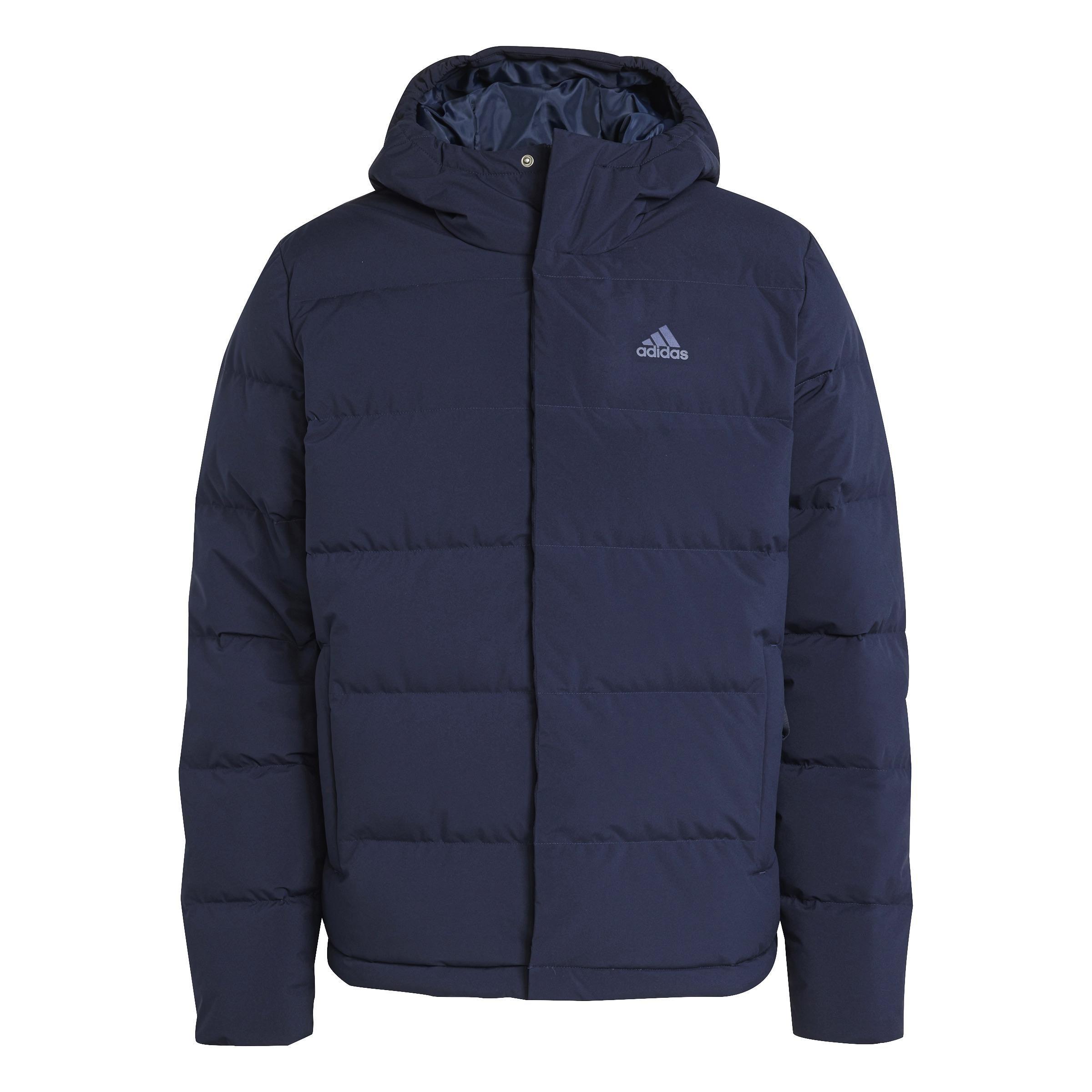 Helionic Hooded Down Jacket, Blue, , large image number 1