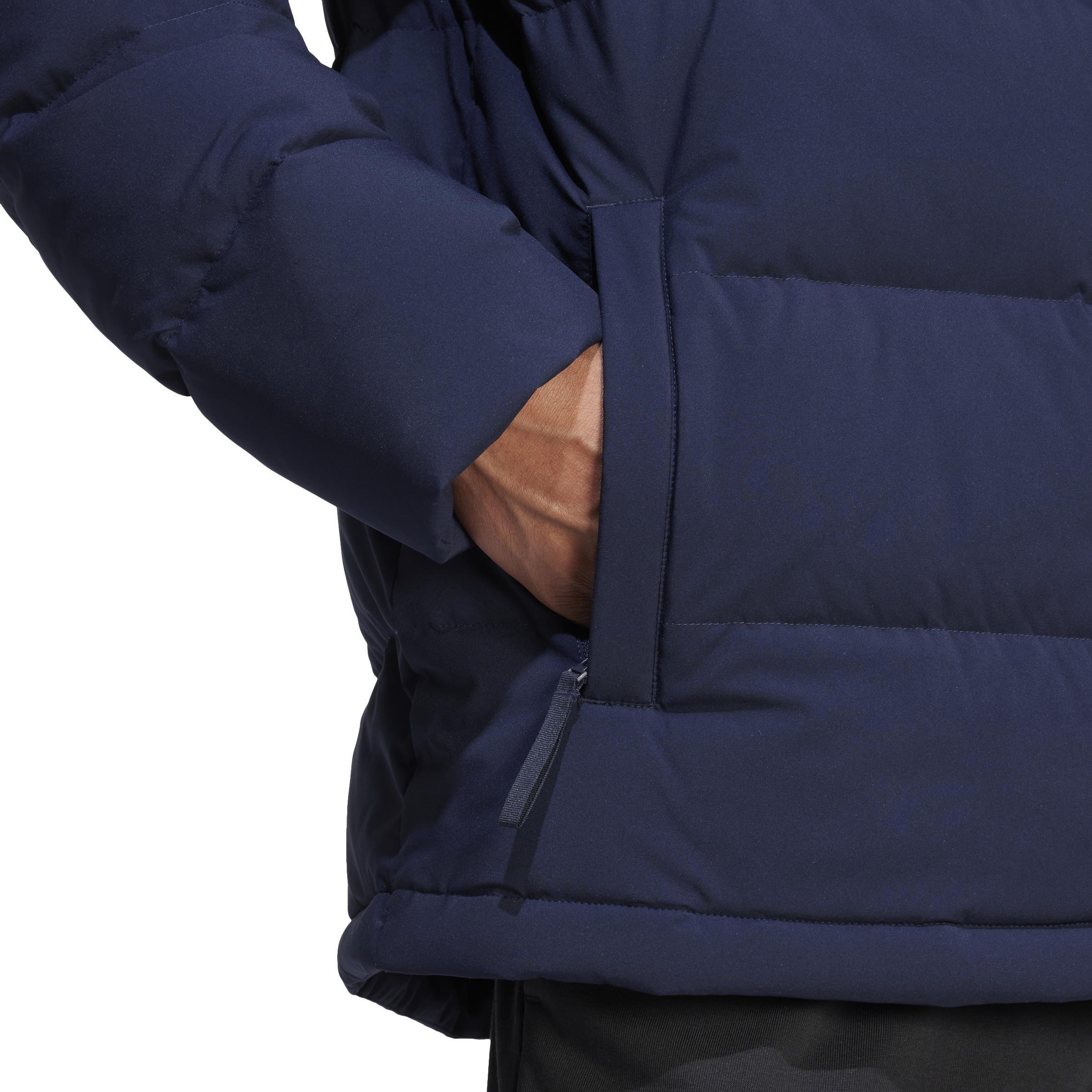 Helionic Hooded Down Jacket, Blue, A901_ONE, large image number 4