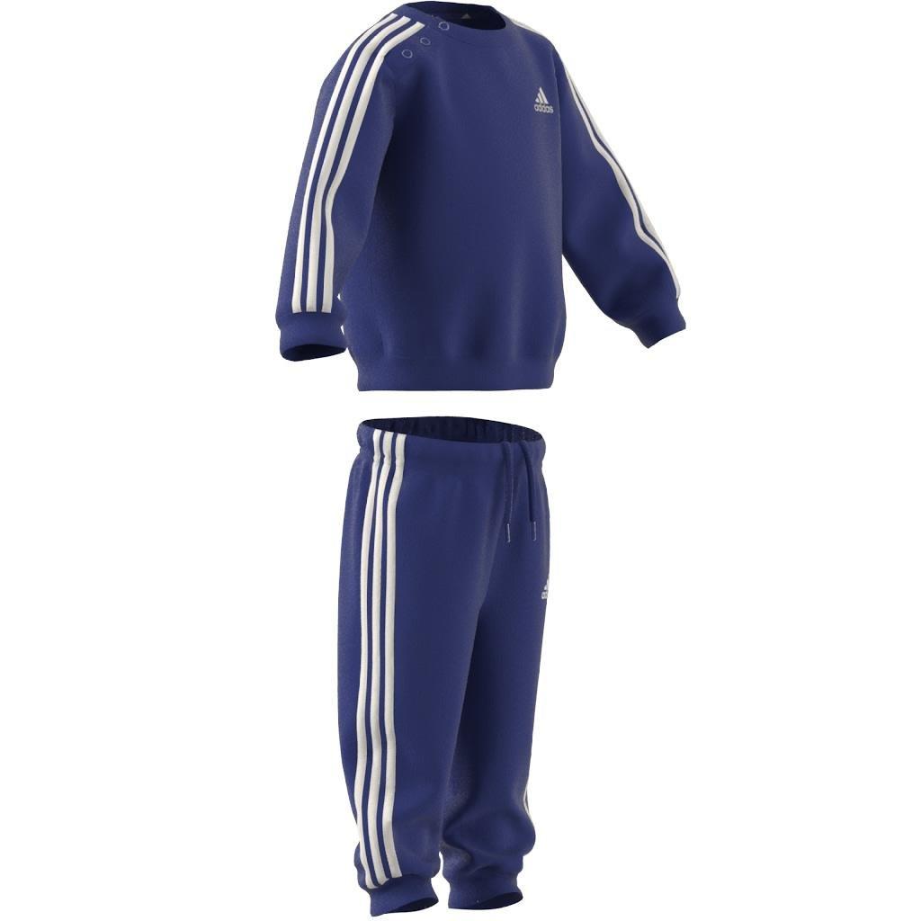 Unisex Kids Essentials 3-Stripes Jogger Set, Blue, A901_ONE, large image number 7