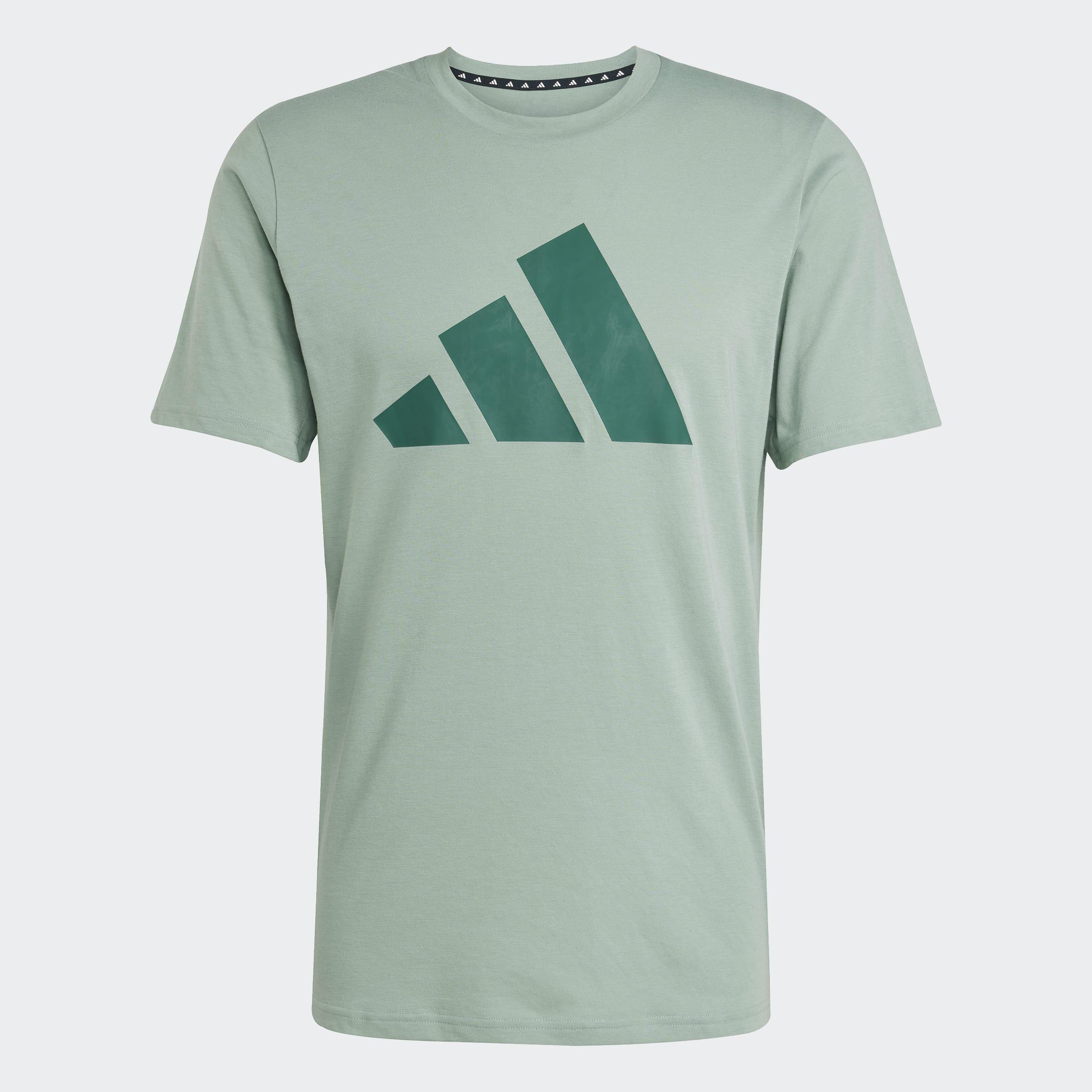 Train Essentials Feelready Logo Training T-Shirt, Green, A901_ONE, large image number 0