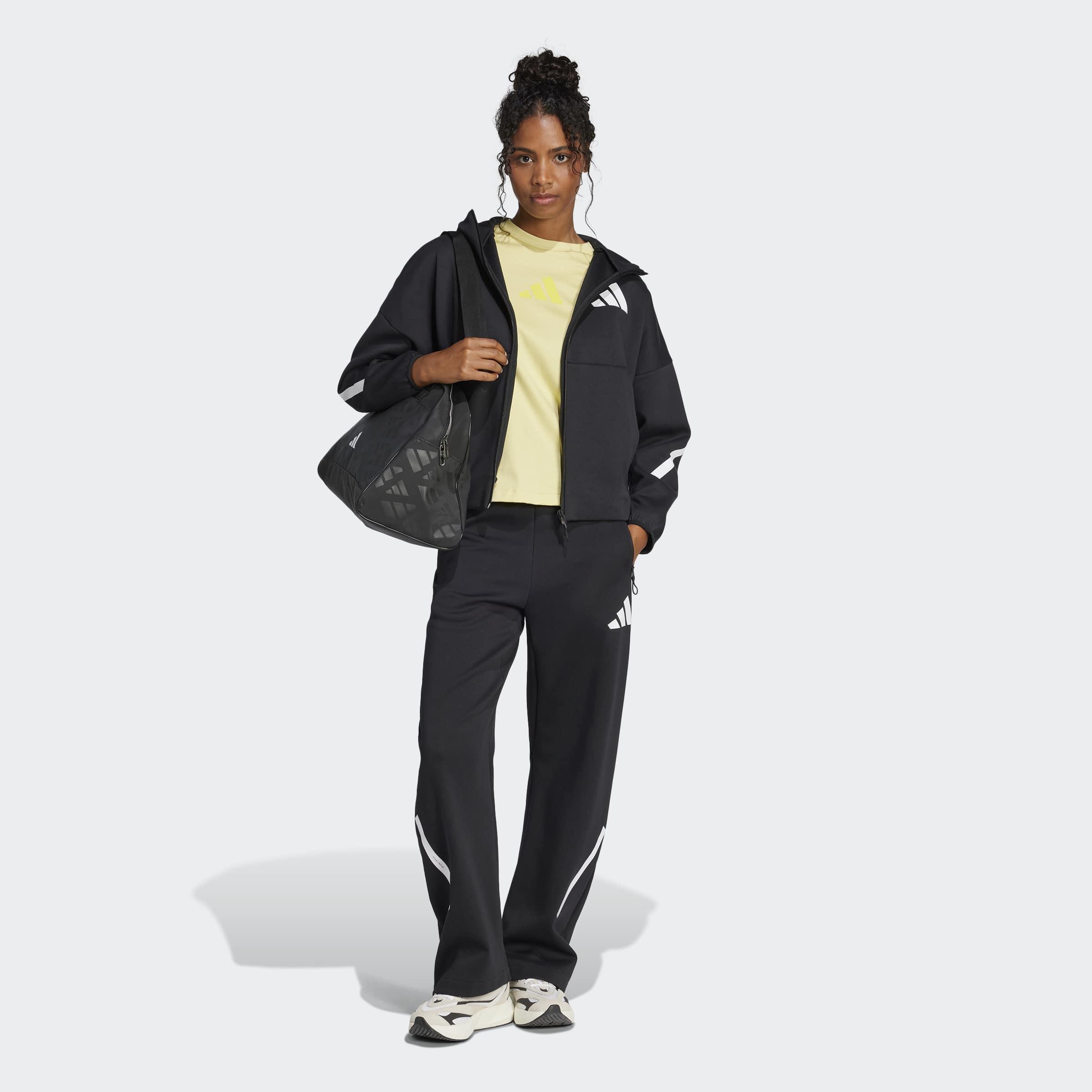 Adidas Z.N.E. Full-Zip Hoodie, Black, A901_ONE, large image number 4