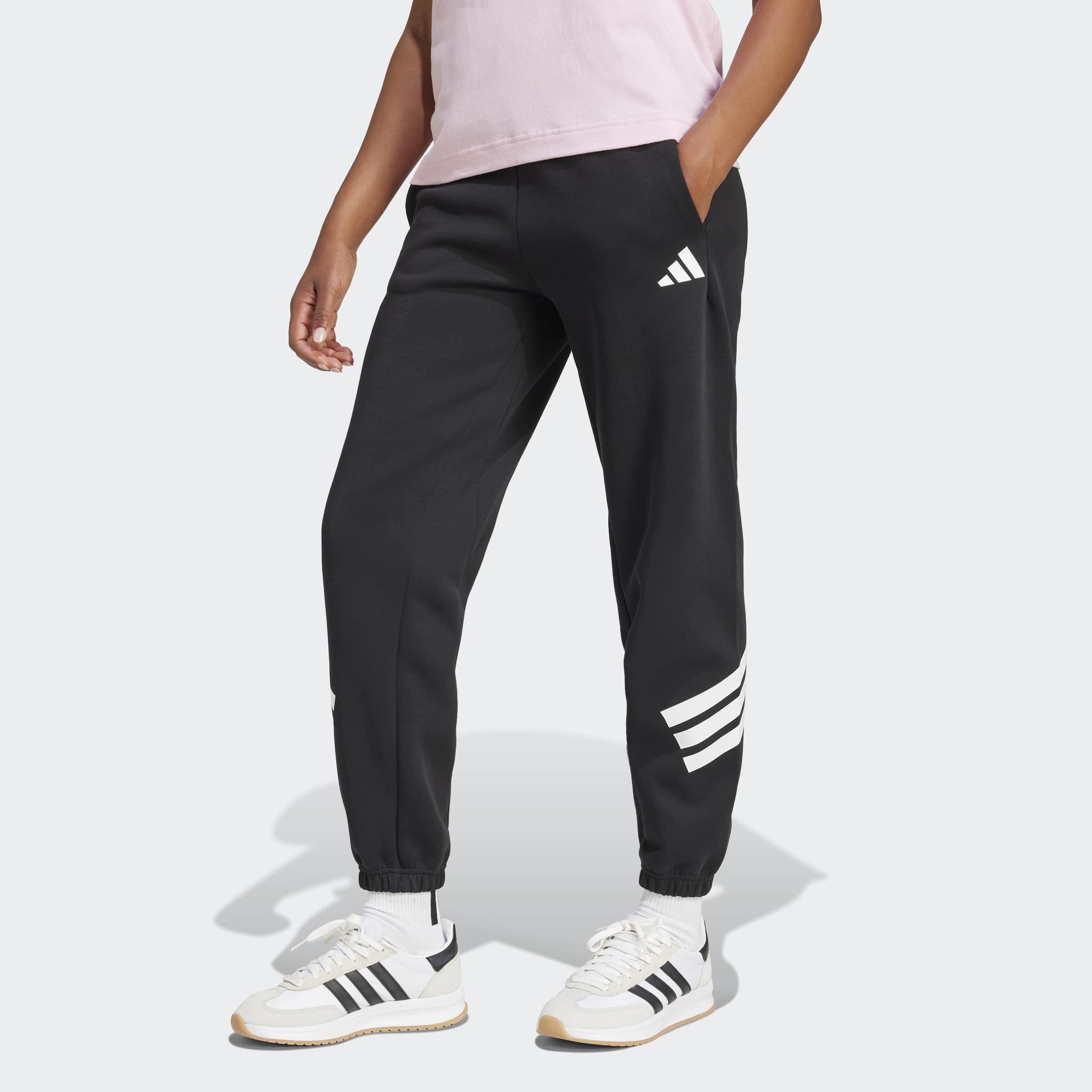 Future Icons 3-Stripes Tracksuit Bottoms, Black, A901_ONE, large image number 5