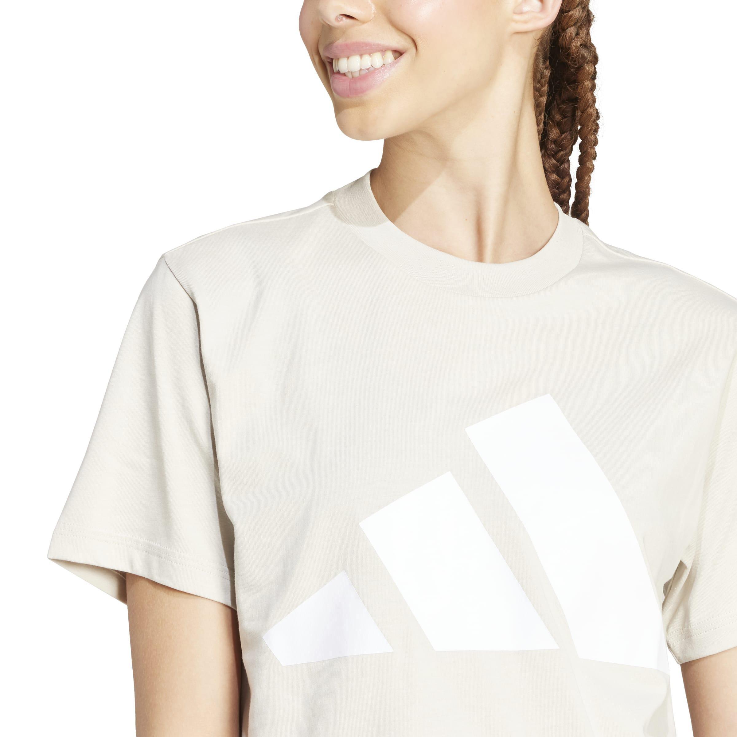 Essentials Big Logo Cotton T-Shirt, Grey, A901_ONE, large image number 3