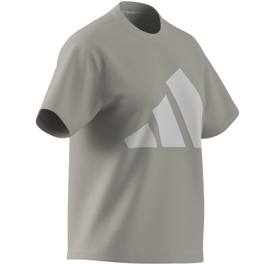 Essentials Big Logo Cotton T-Shirt, Grey, A901_ONE, large image number 4
