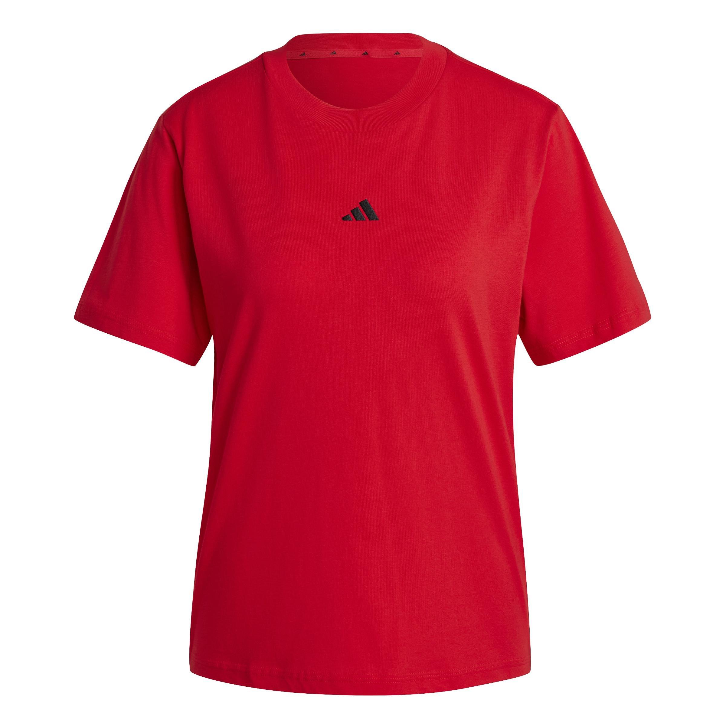 Essentials Small Logo Cotton T-Shirt, Red, A901_ONE, large image number 0