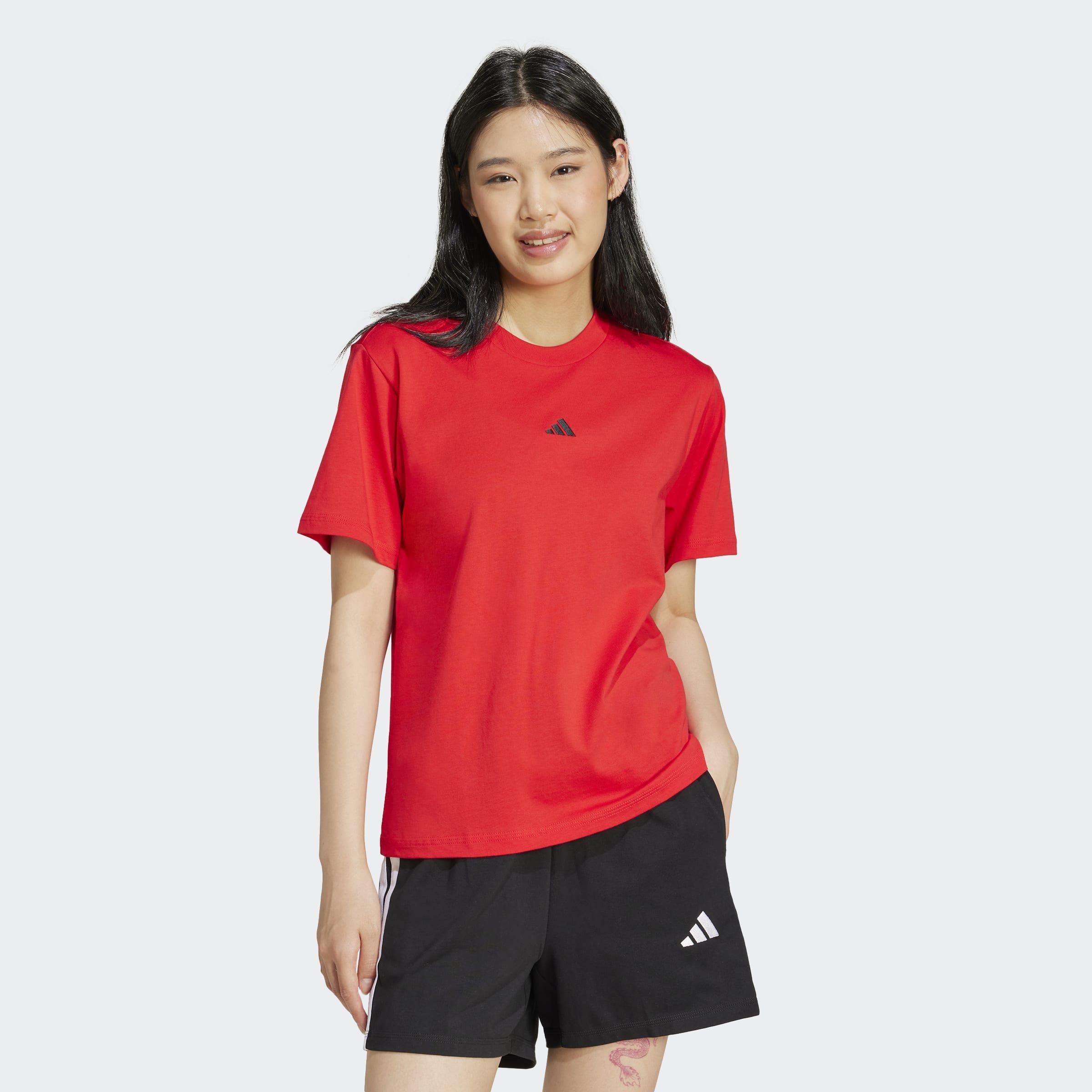 Essentials Small Logo Cotton T-Shirt, Red, A901_ONE, large image number 11