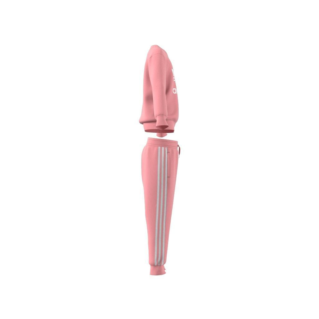 Kids Unisex Adicolor Crew Set, Pink, A901_ONE, large image number 9