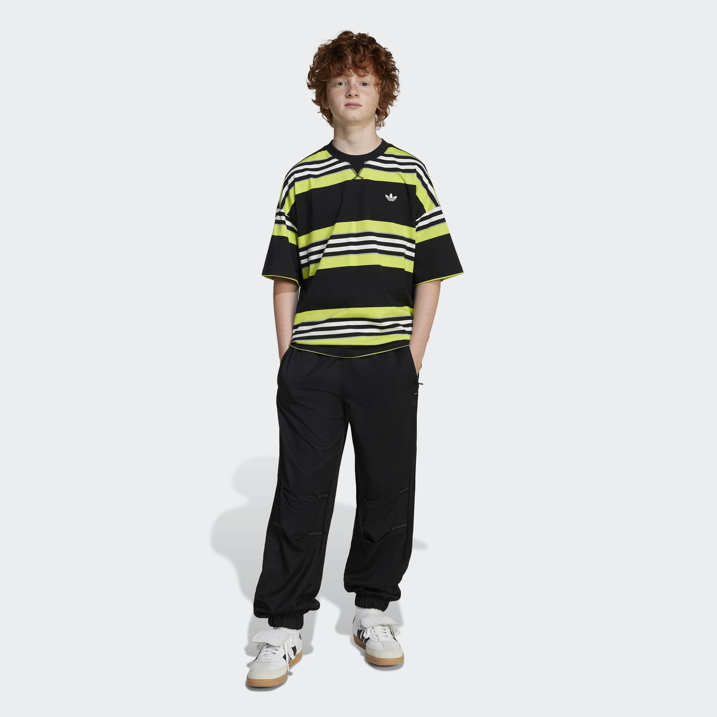 Kids Unisex Cargo Pants, Black, A901_ONE, large image number 6