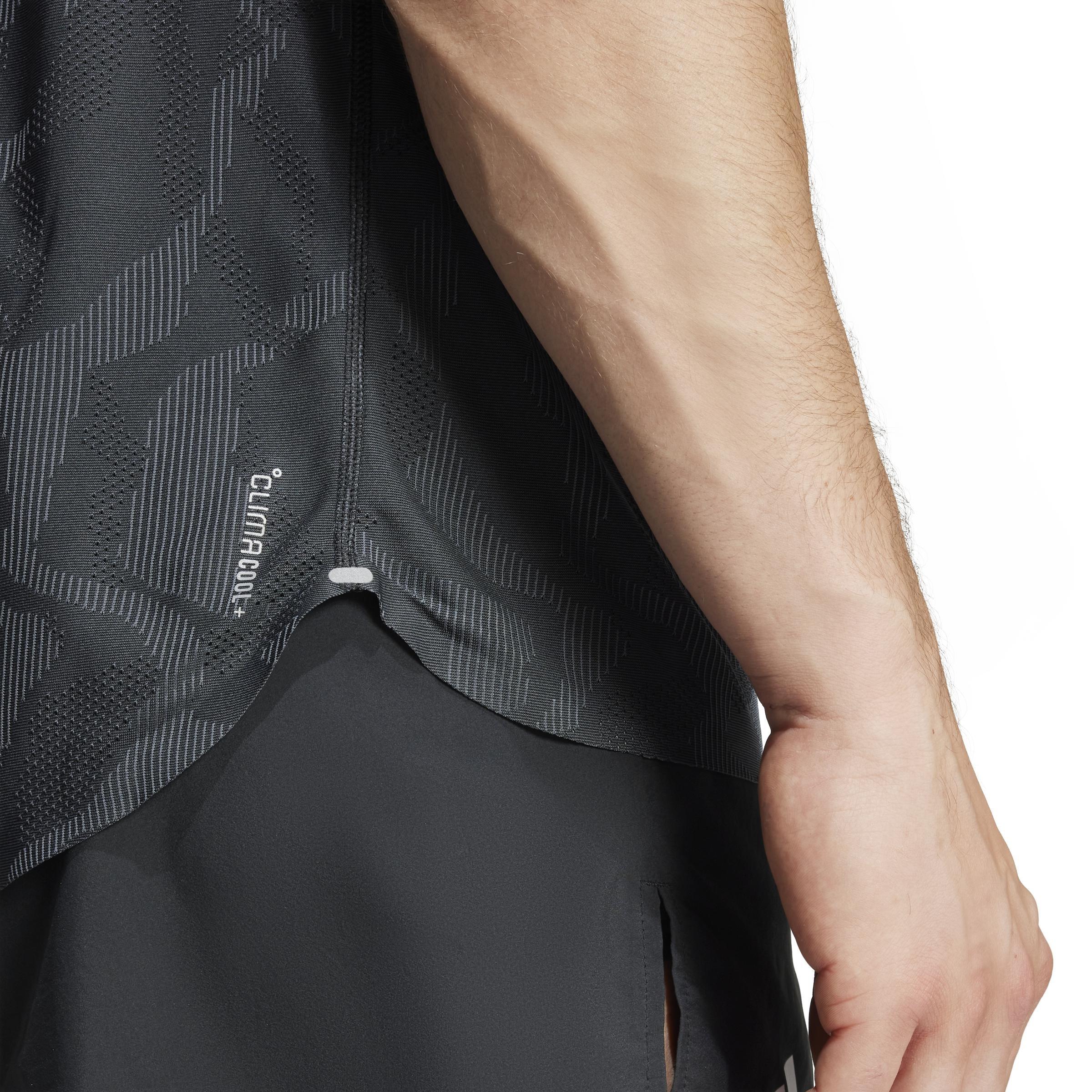 Ultimate Running Engineered CLIMACOOL+ Tee, Black, A901_ONE, large image number 4