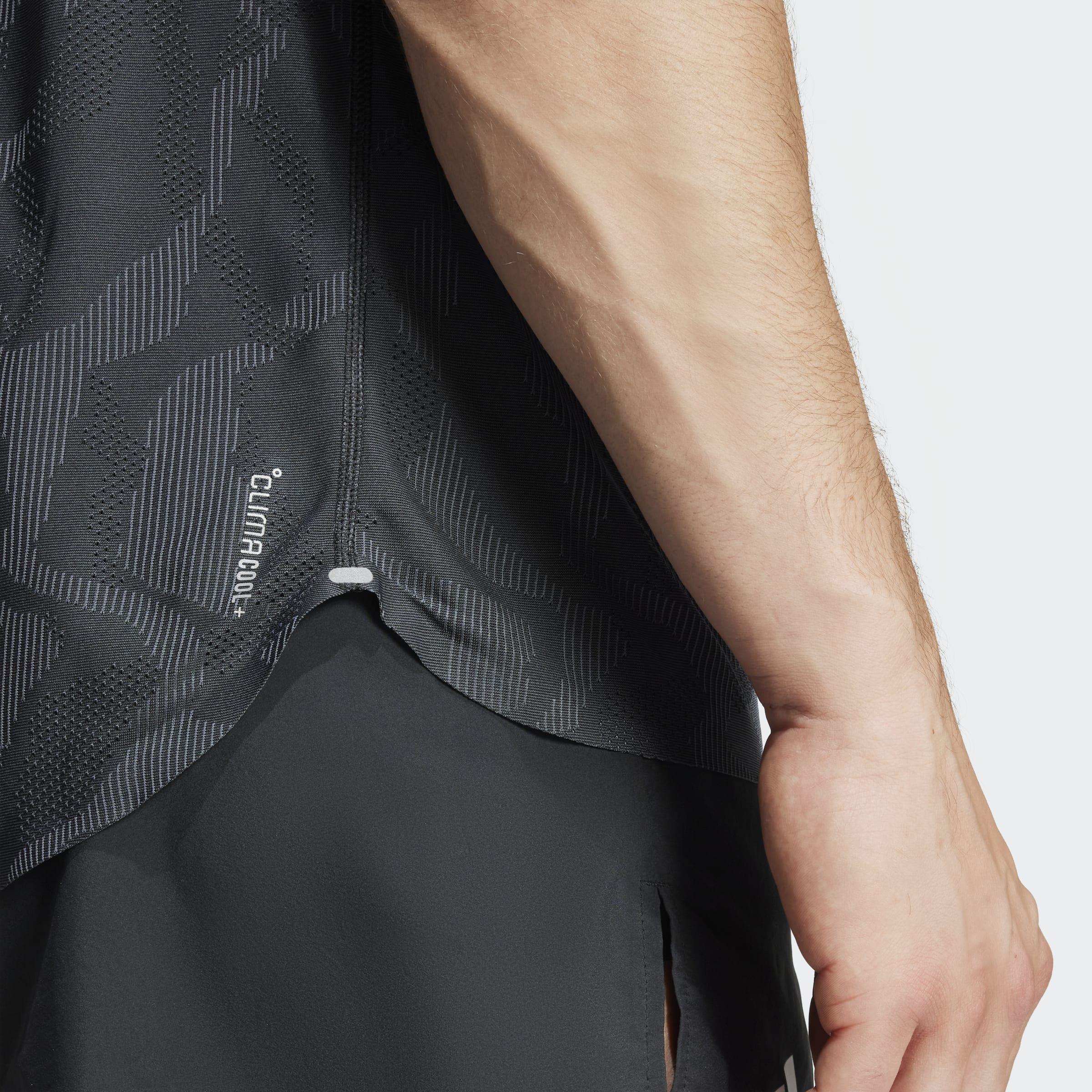 Ultimate Running Engineered CLIMACOOL+ Tee, Black, A901_ONE, large image number 6