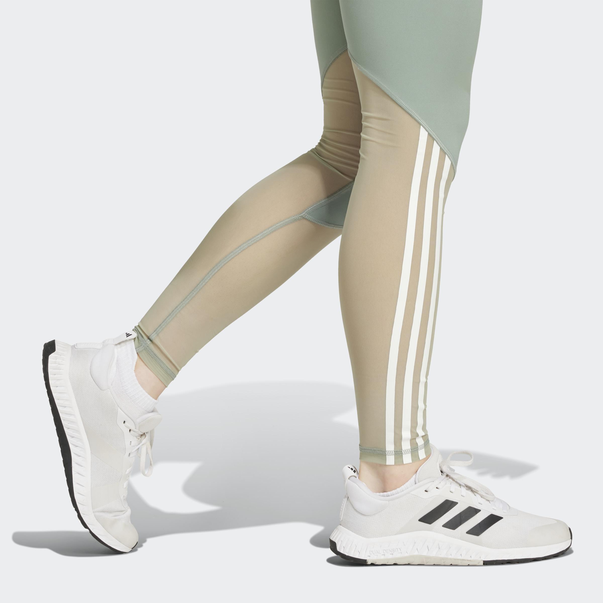 Hyperglam Full-Length Leggings, Green, A901_ONE, large image number 6