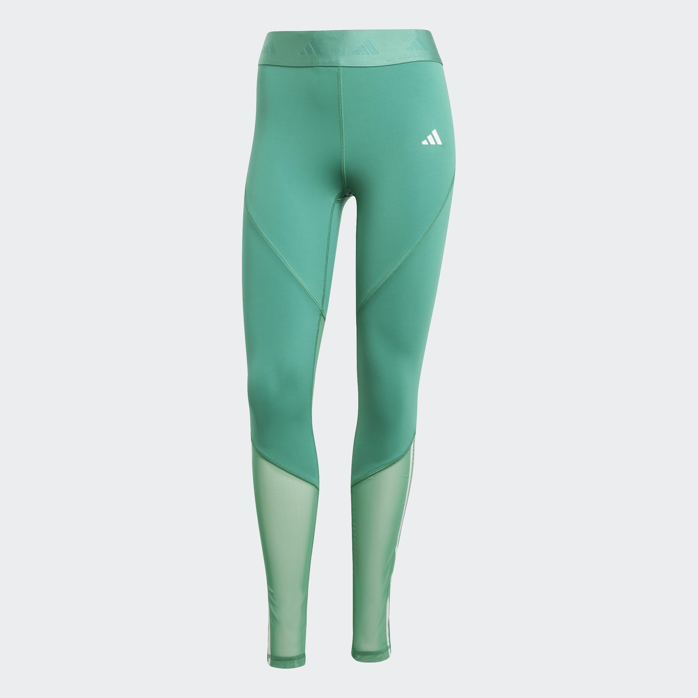 Hyperglam Full-Length Leggings, Green, A901_ONE, large image number 1