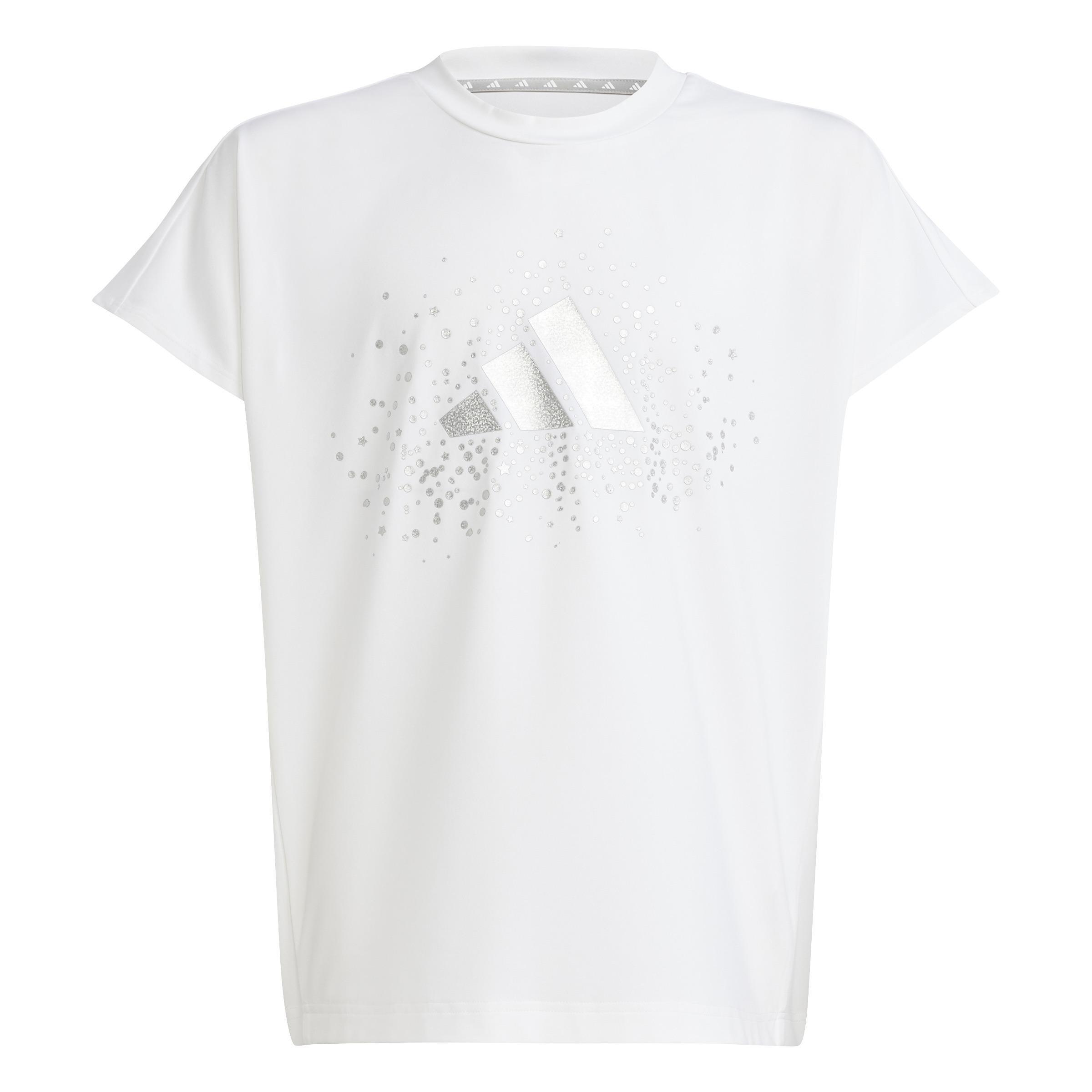 Kids Winter T-Shirt, White, A901_ONE, large image number 0