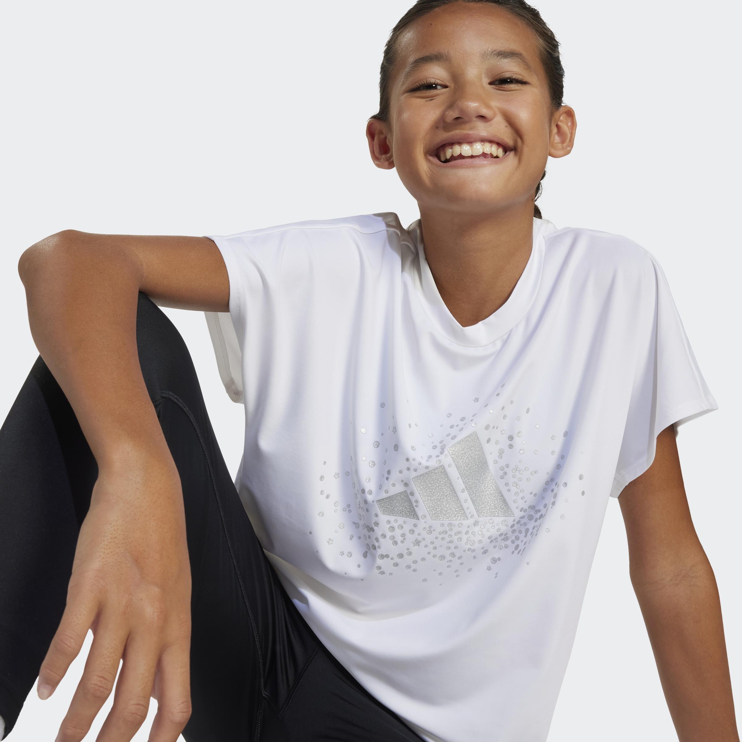 Kids Winter T-Shirt, White, A901_ONE, large image number 6