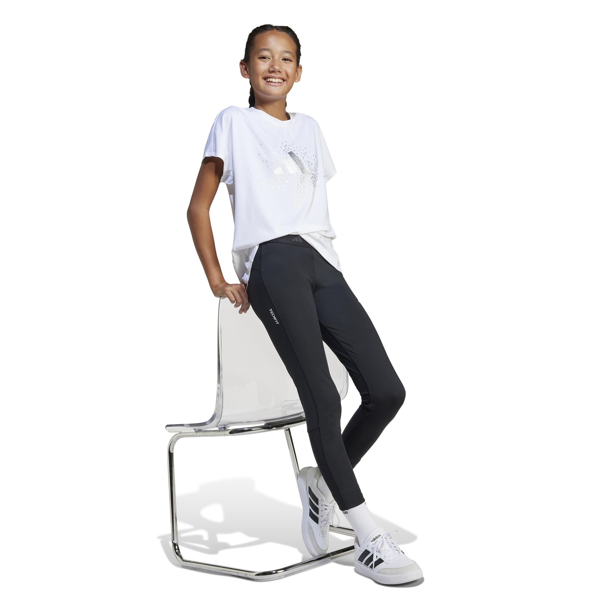 Kids Winter T-Shirt, White, A901_ONE, large image number 12