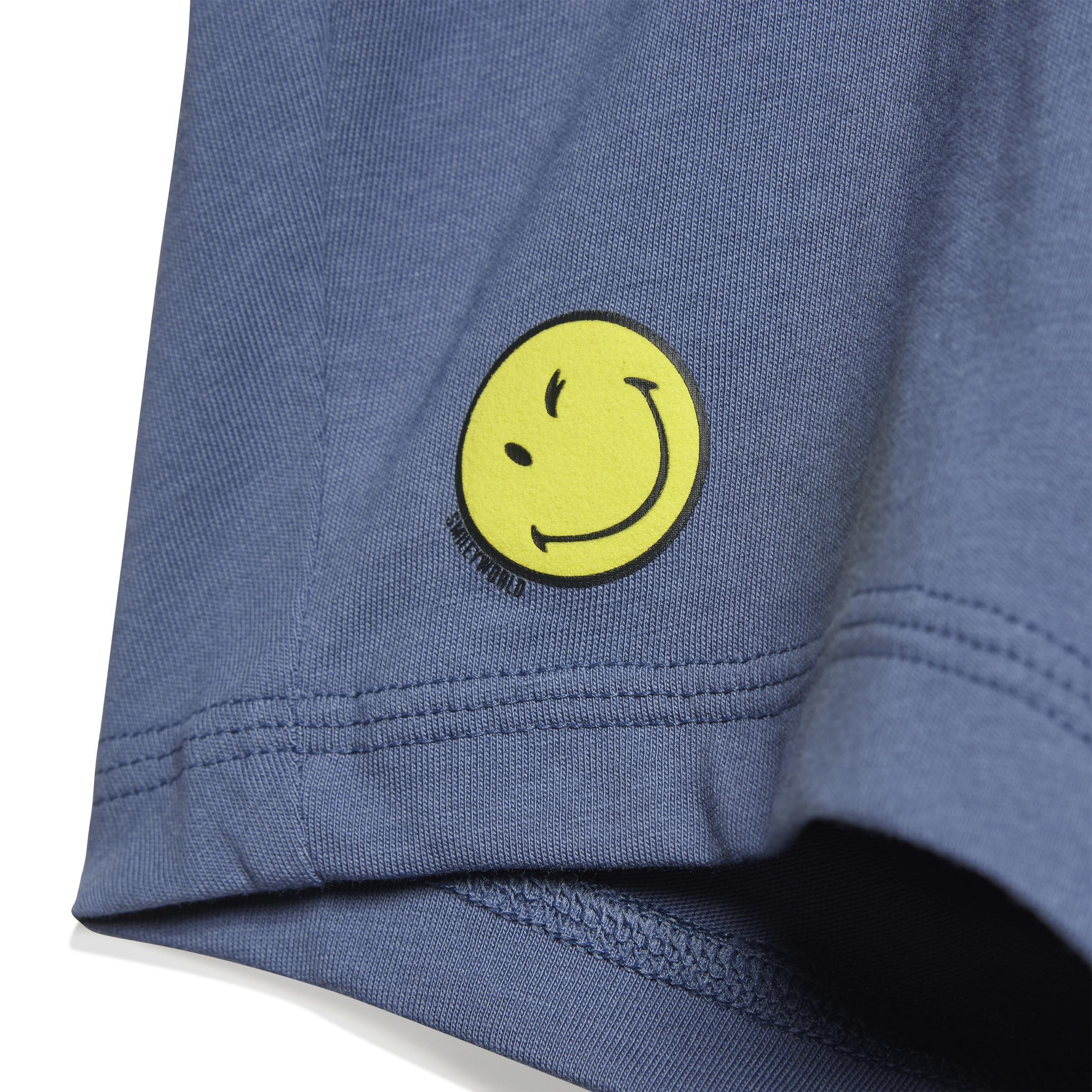 Kids Unisex Adidas X Smileyworld Summerset, Blue, A901_ONE, large image number 10