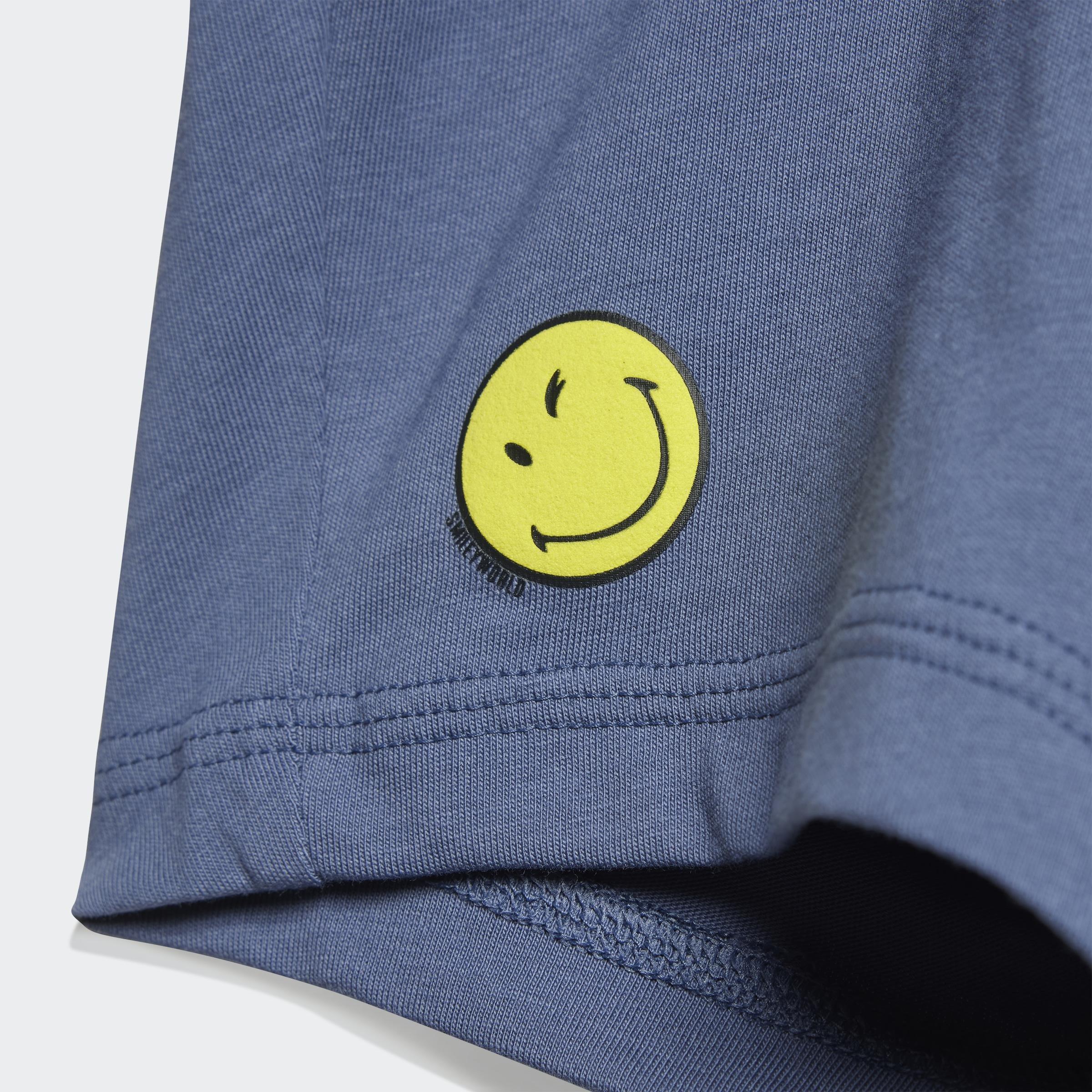 Kids Unisex Adidas X Smileyworld Summerset, Blue, A901_ONE, large image number 11