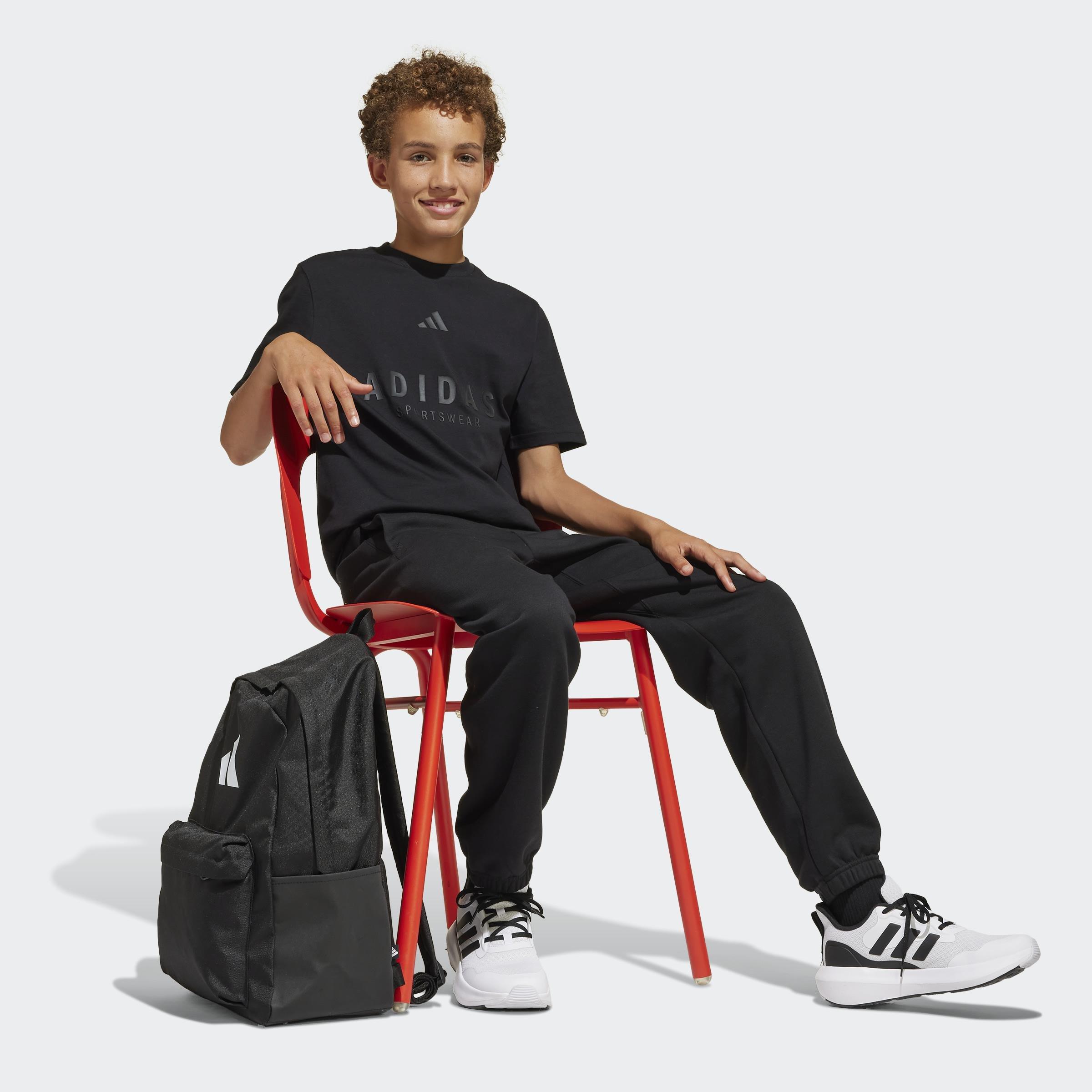 Unisex Kids J All Season GFX Pant, Black, A901_ONE, large image number 10