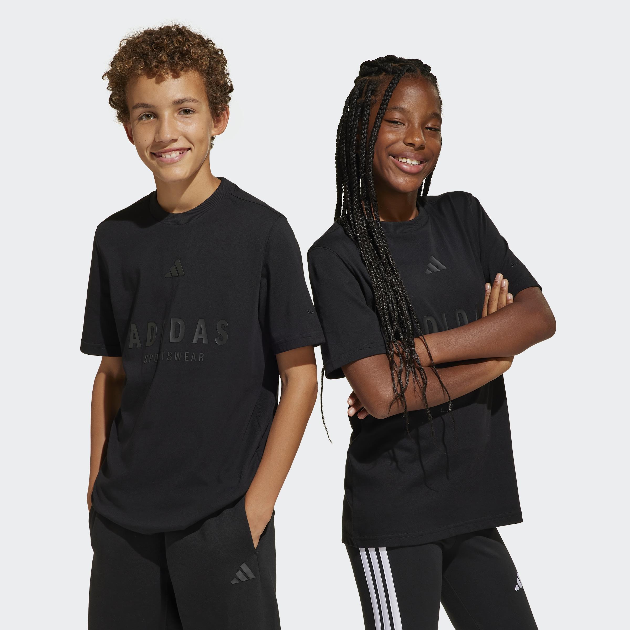 Kids Unisex ALL SZN Graphic T-Shirt, Black, A901_ONE, large image number 4