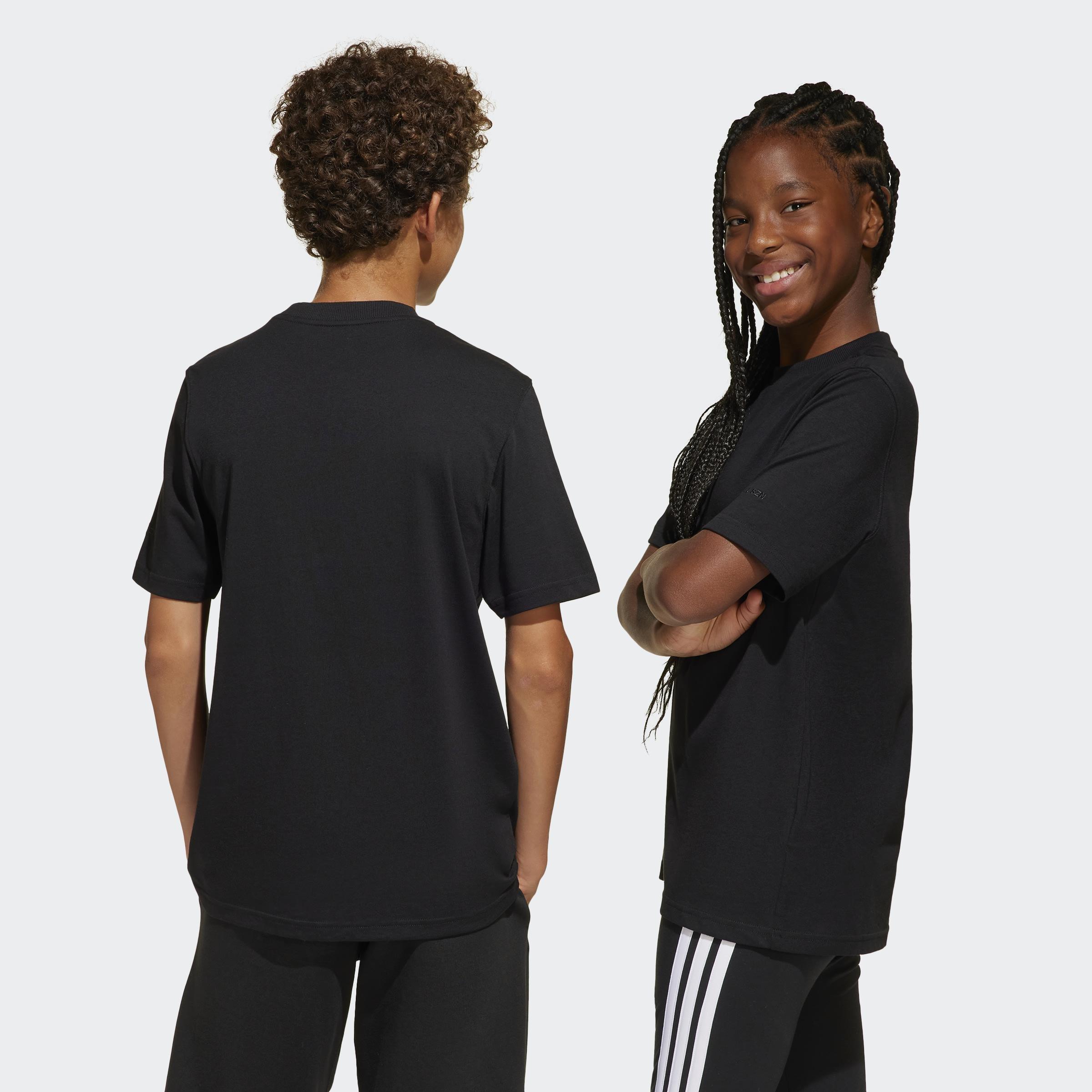 Kids Unisex ALL SZN Graphic T-Shirt, Black, A901_ONE, large image number 6