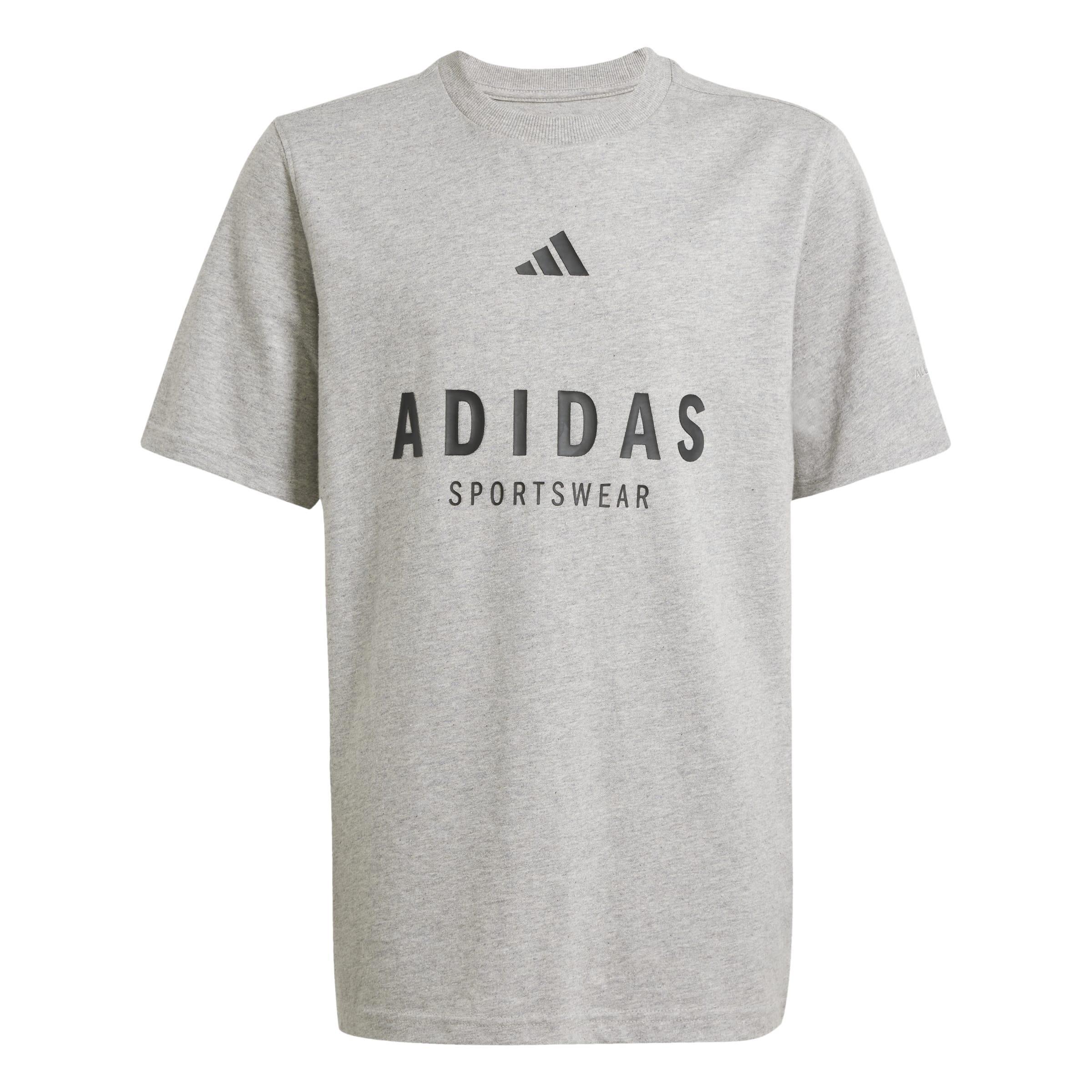 Kids Unisex ALL SZN Graphic T-Shirt, Grey, A901_ONE, large image number 0