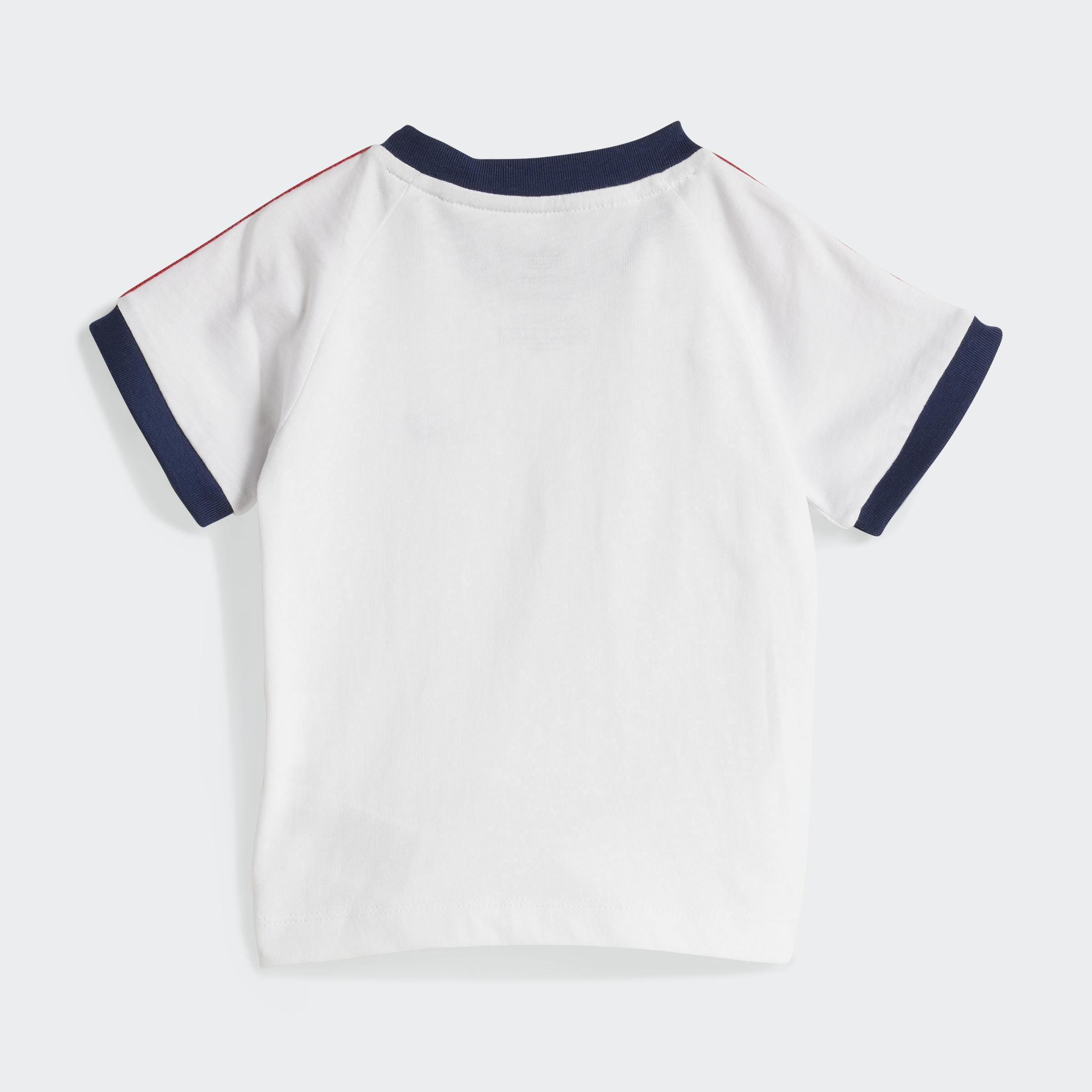 Kids Unisex Denim Tee Set, Blue