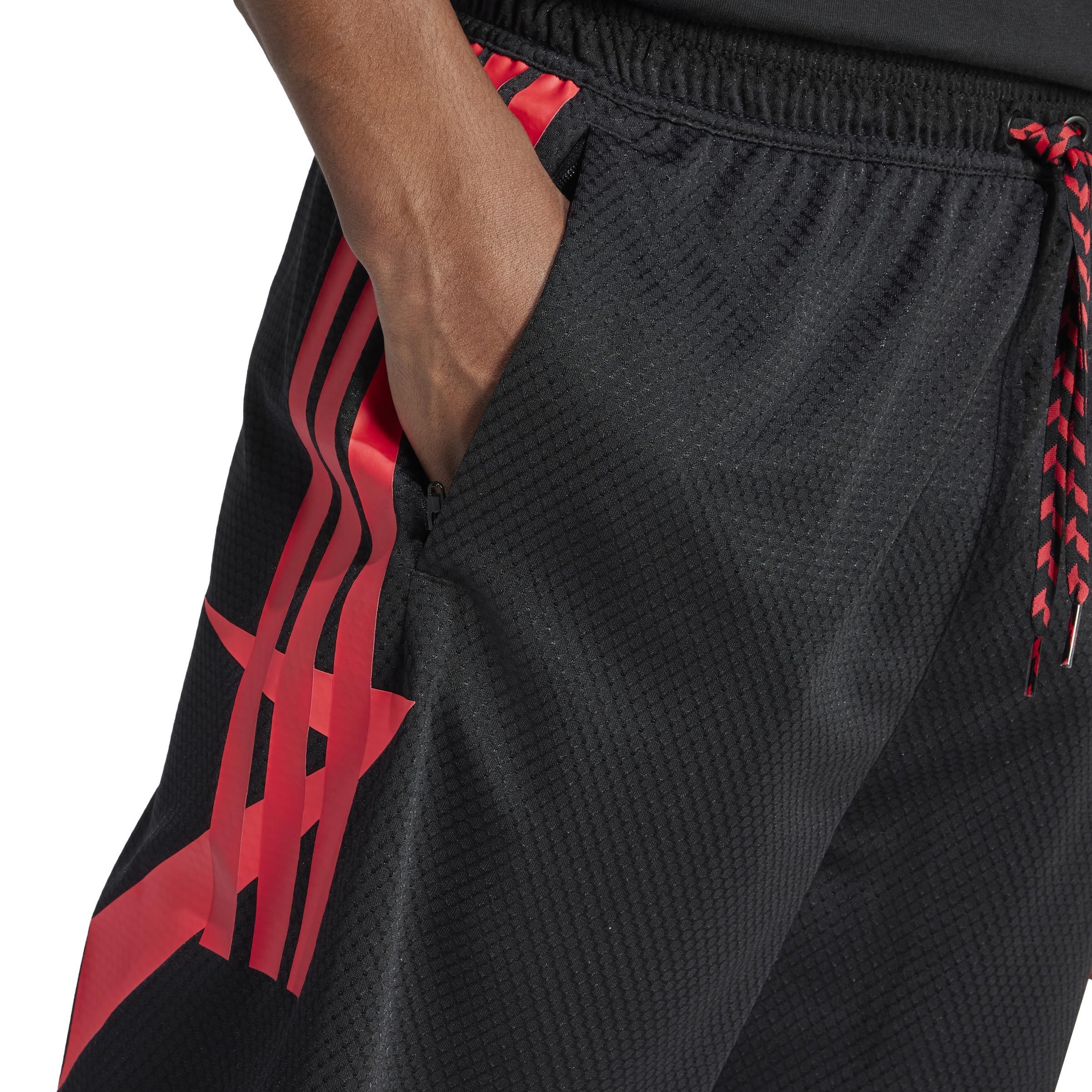 House Of Tiro Nations Pack Shorts, Black, A901_ONE, large image number 5