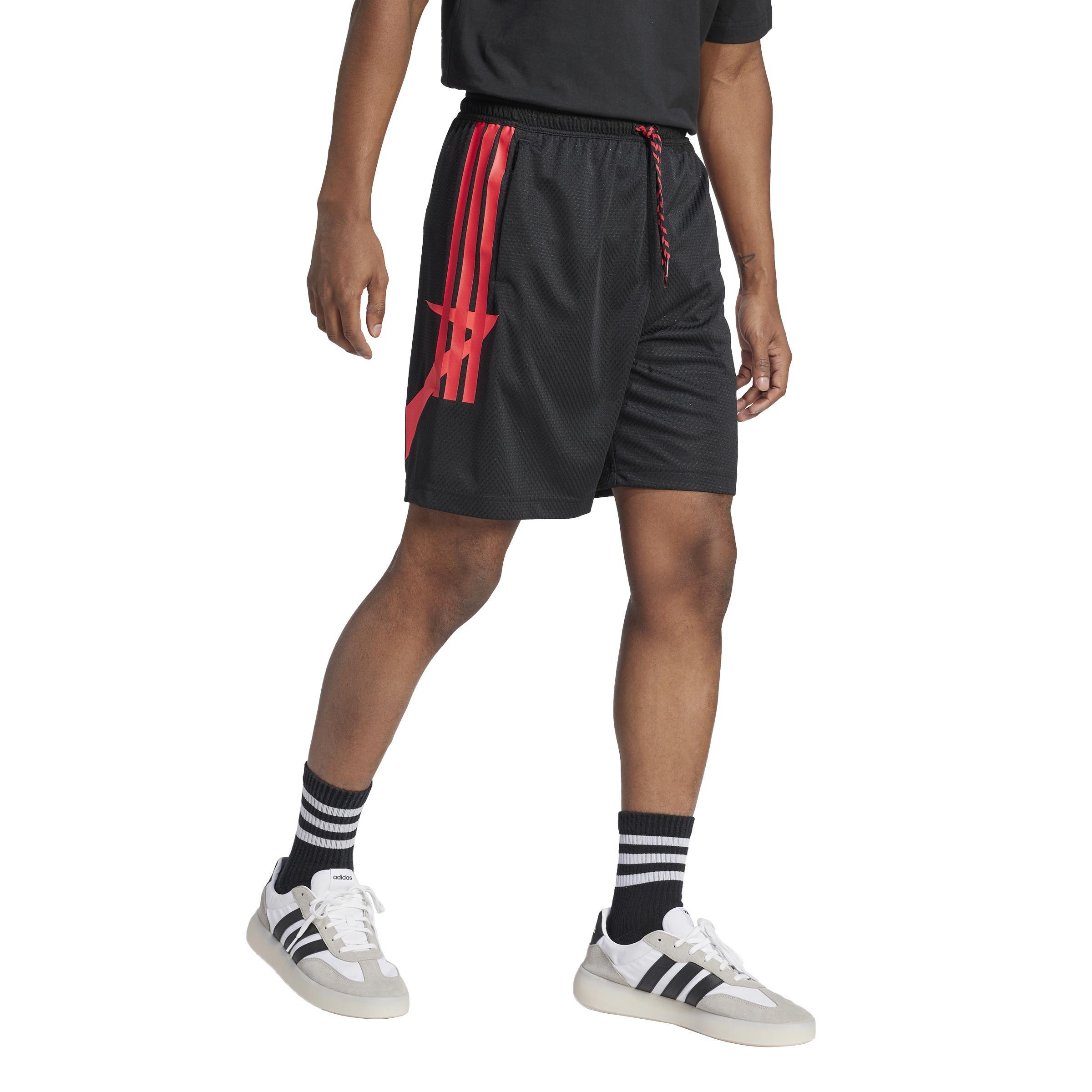 House Of Tiro Nations Pack Shorts, Black, A901_ONE, large image number 9