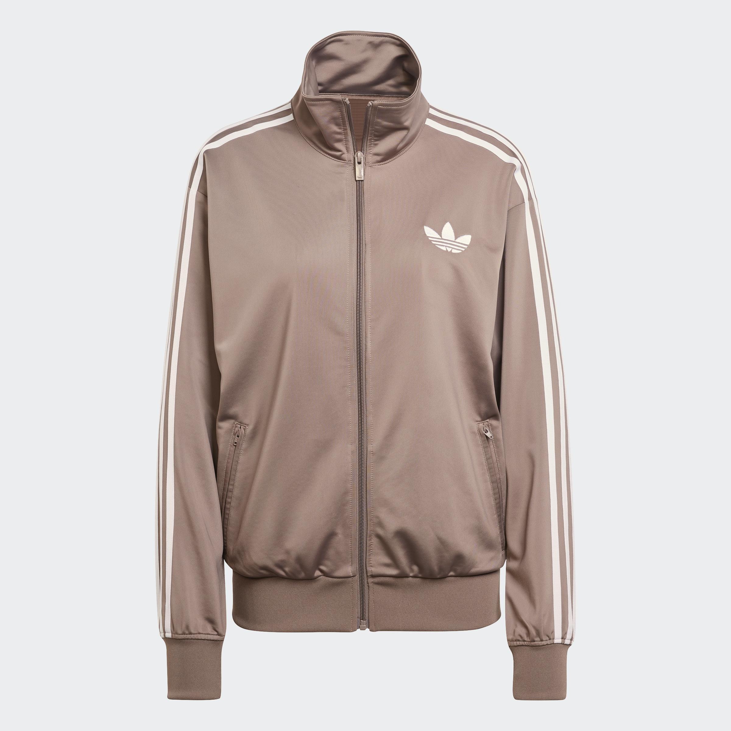 Adicolor Classic Firebird Loose Track Top, Brown, A901_ONE, large image number 1