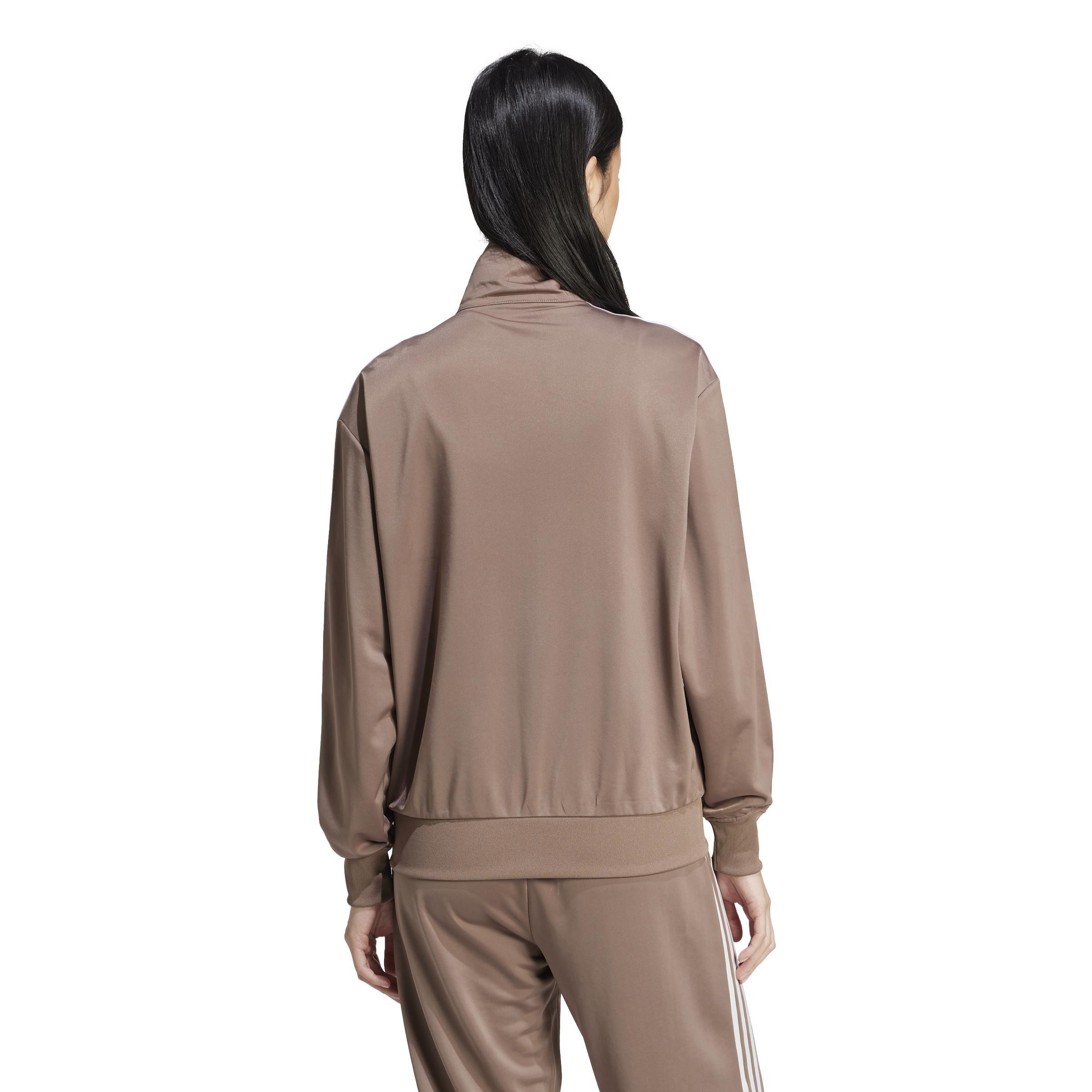 Adicolor Classic Firebird Loose Track Top, Brown, A901_ONE, large image number 2