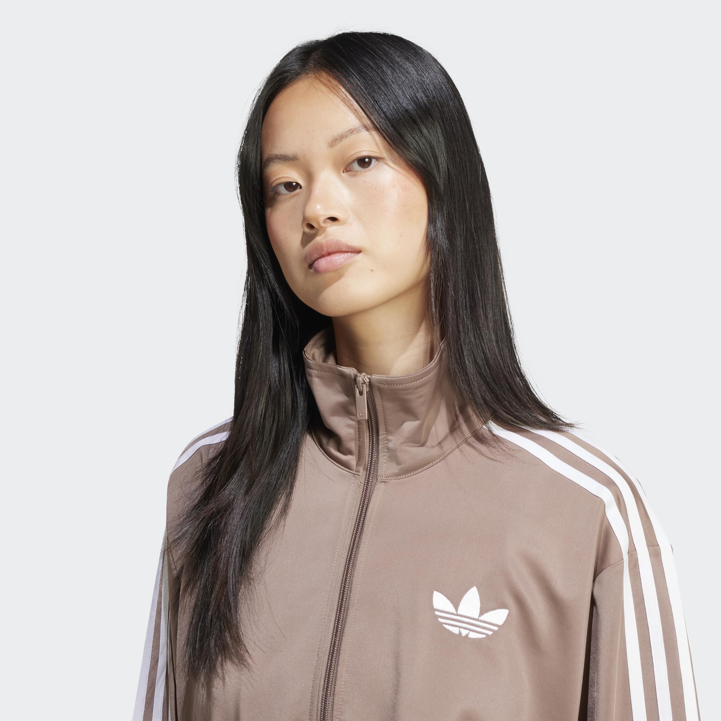 Adicolor Classic Firebird Loose Track Top, Brown, A901_ONE, large image number 7