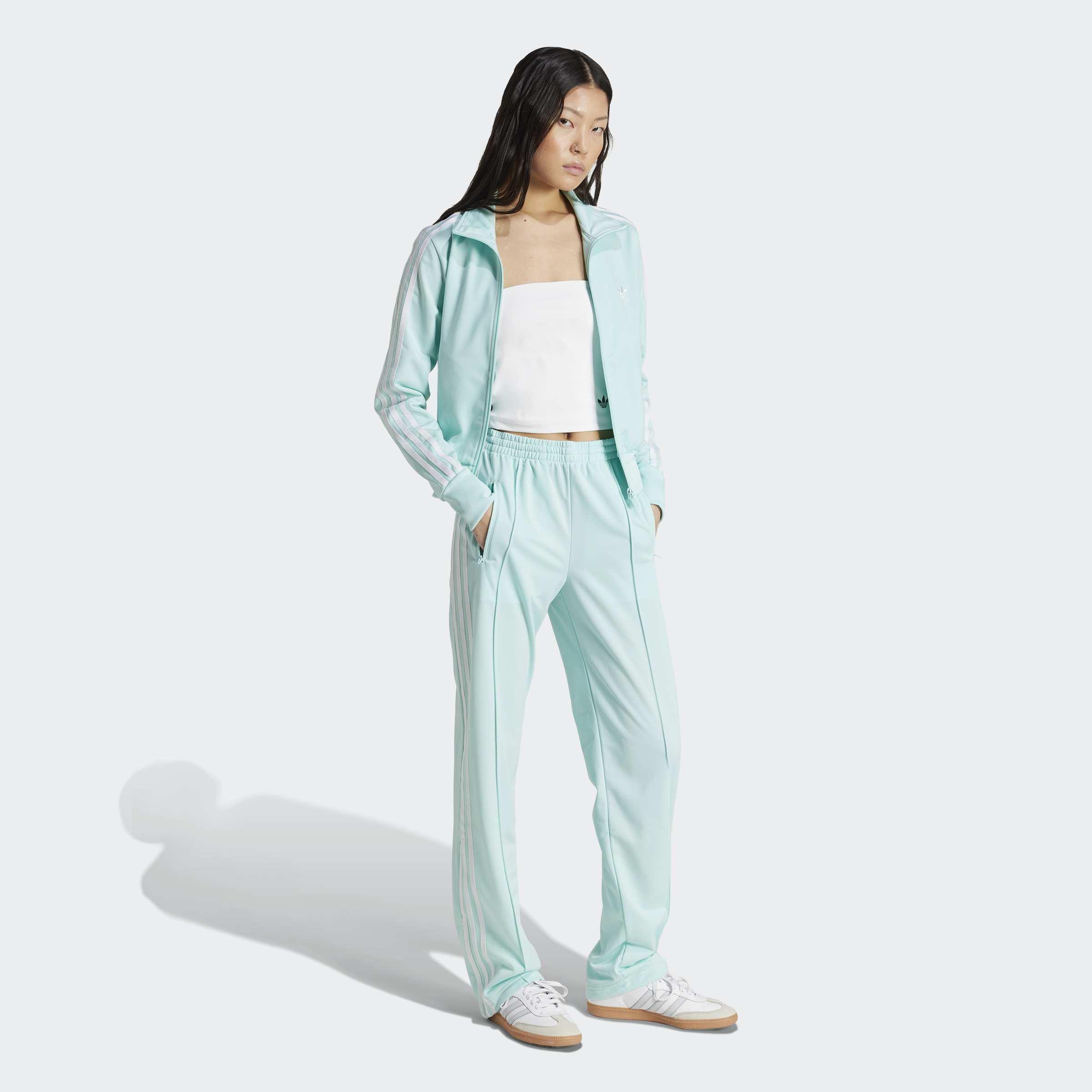 Adicolor Classics Firebird Track Tracksuit Bottoms, Turquoise, A901_ONE, large image number 12