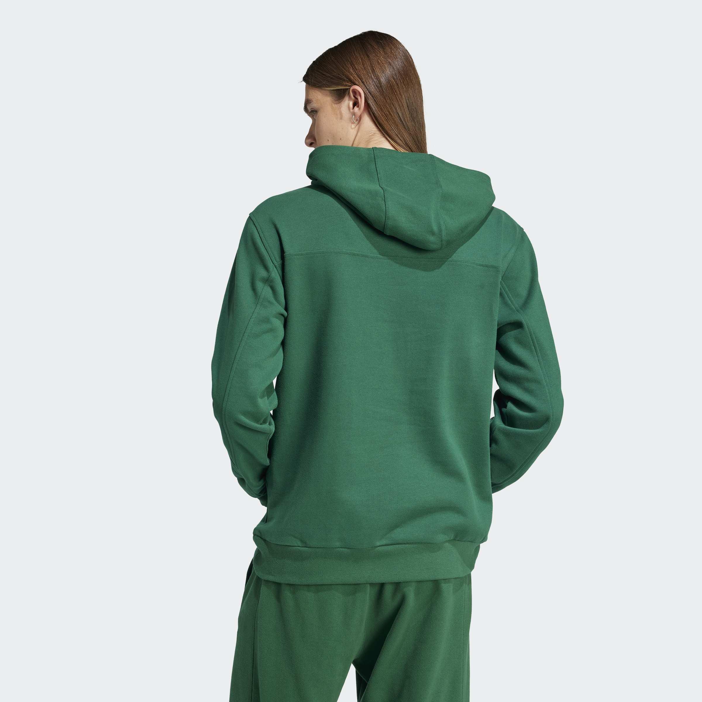 Pre-Loved Hoodie, Green, A901_ONE, large image number 3