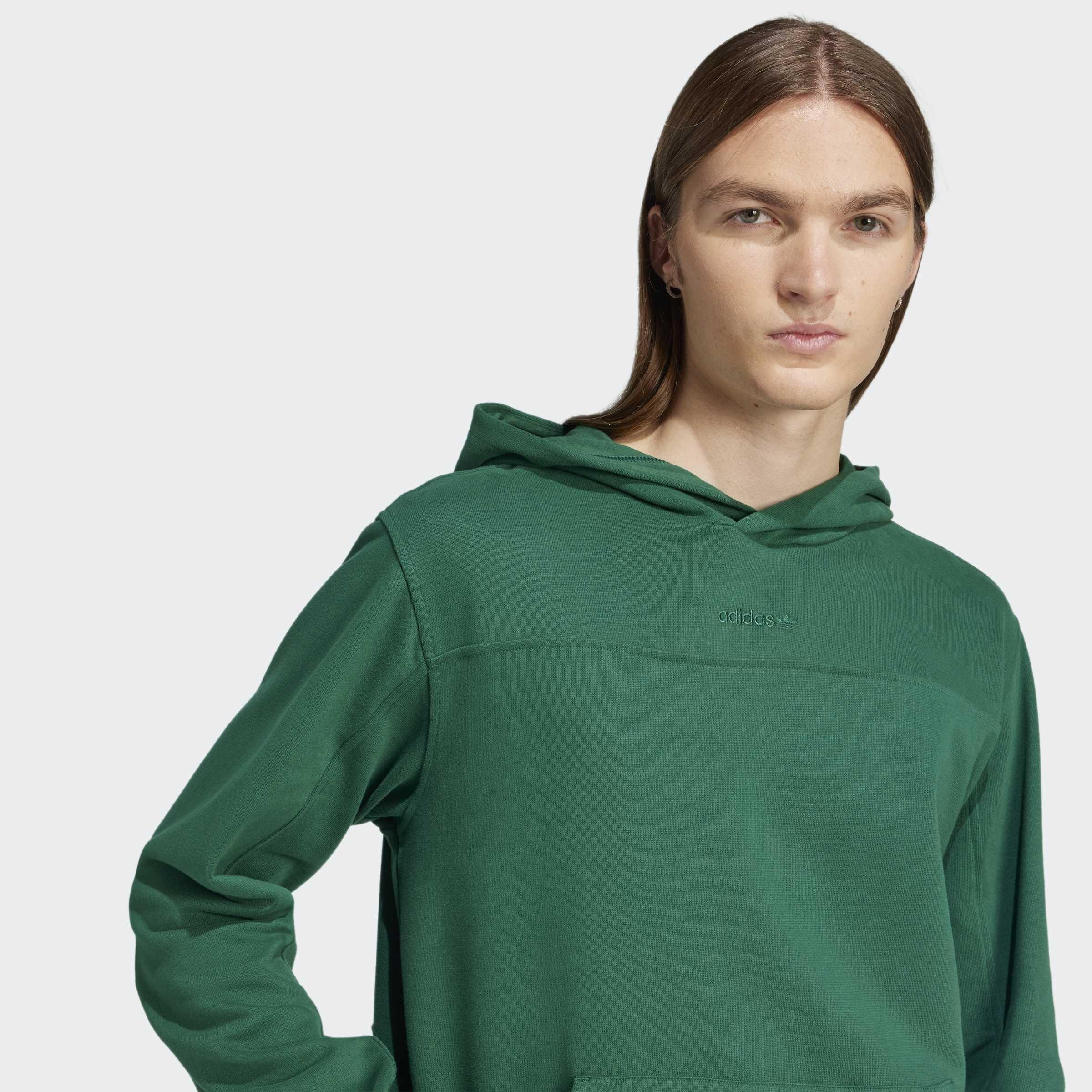 Pre-Loved Hoodie, Green, A901_ONE, large image number 6