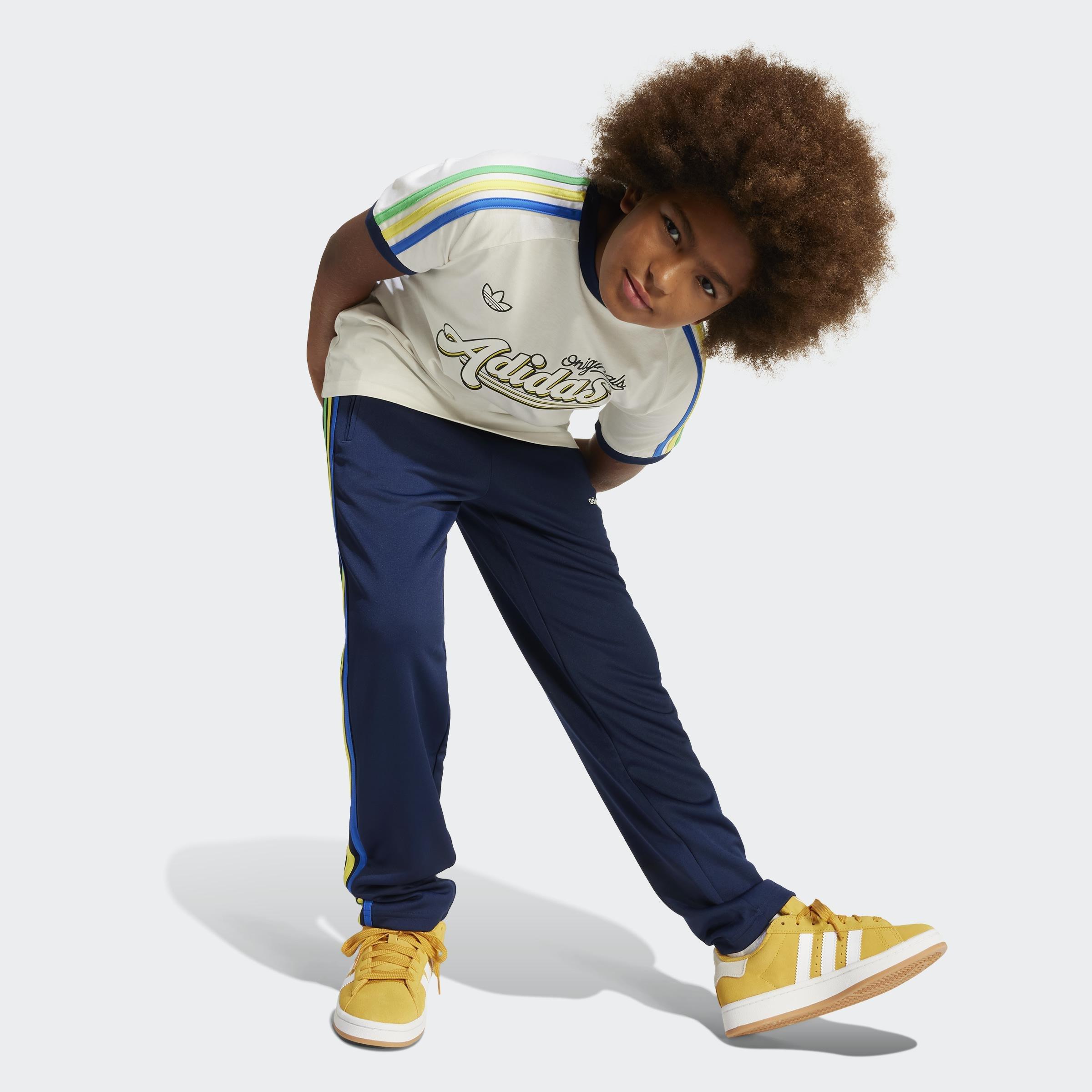Kids Unisex 3-Stripes T-Shirt, White, A901_ONE, large image number 7