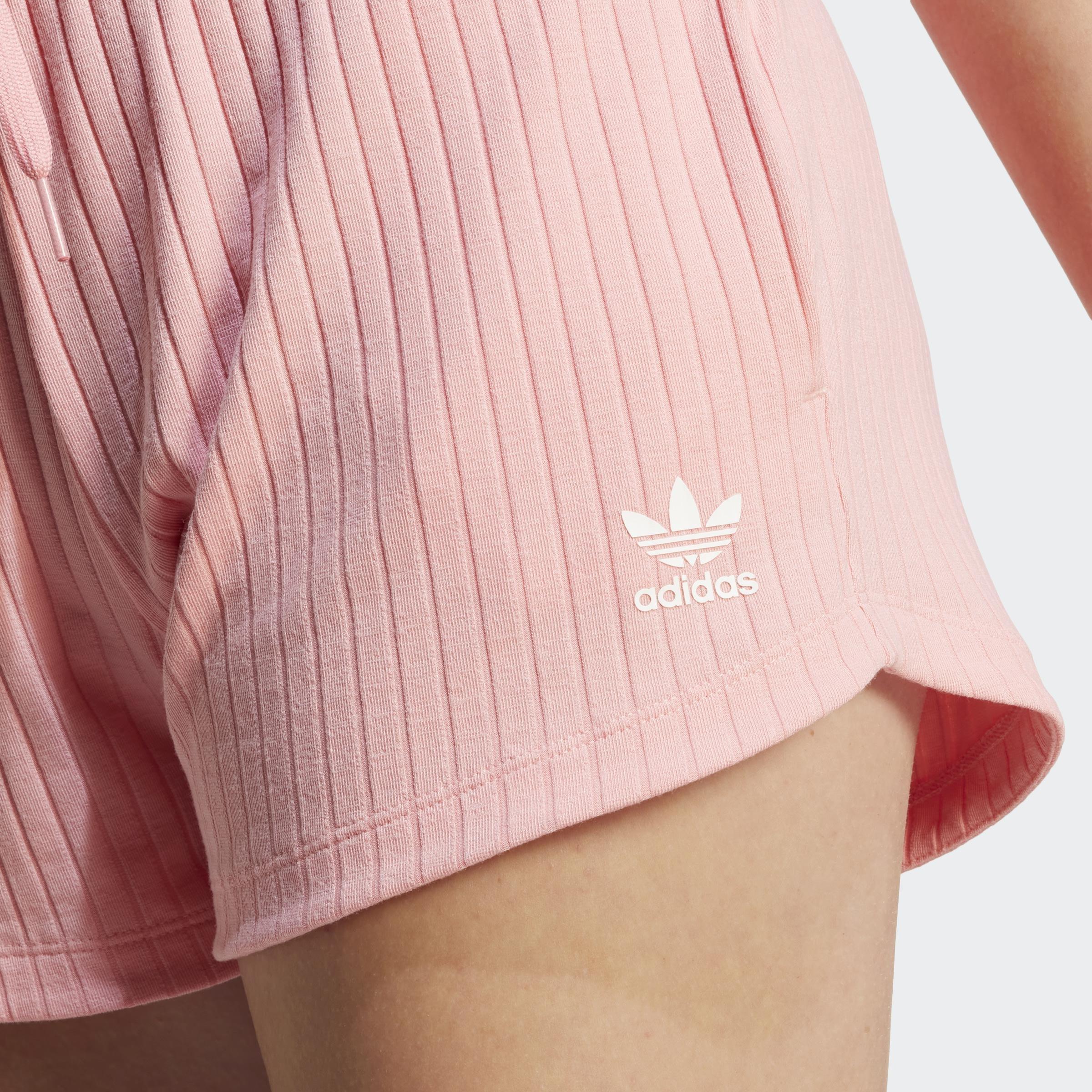 Kids Ribbed Shorts, Pink, A901_ONE, large image number 7